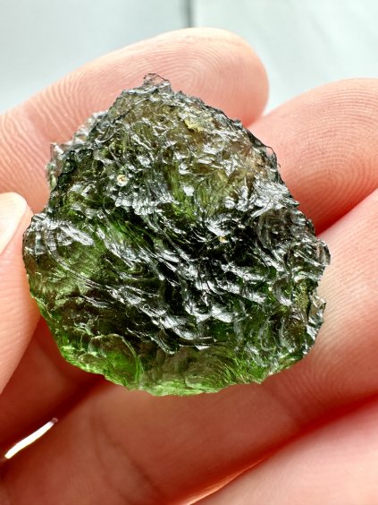 Moldavite Grezza – Dolní Chrášťany – 8,2g - V297