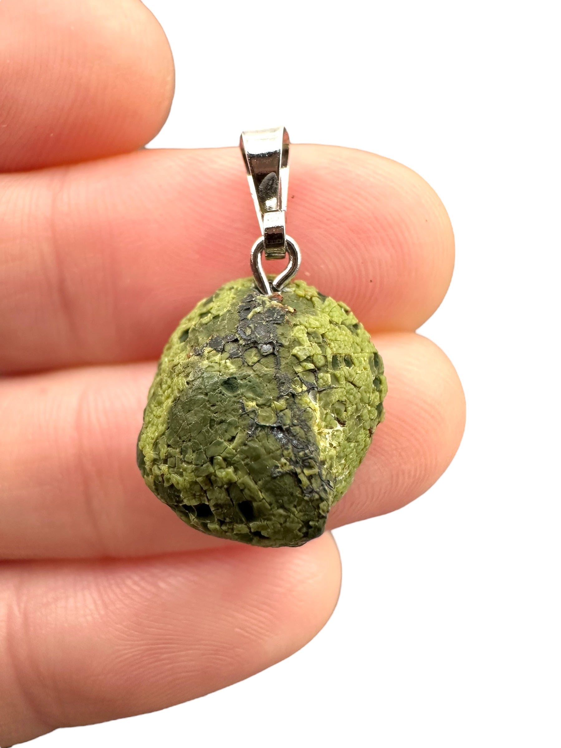 Pendant from Tabasco Agate Geode - P/A008