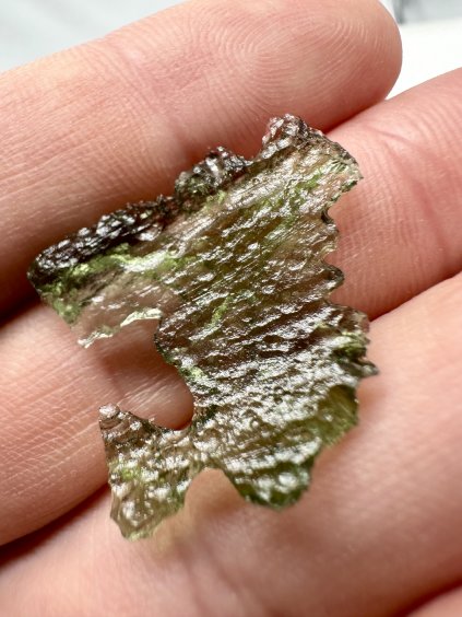 Moldavite Grezza – Maly Chlum – 1,4g - V310