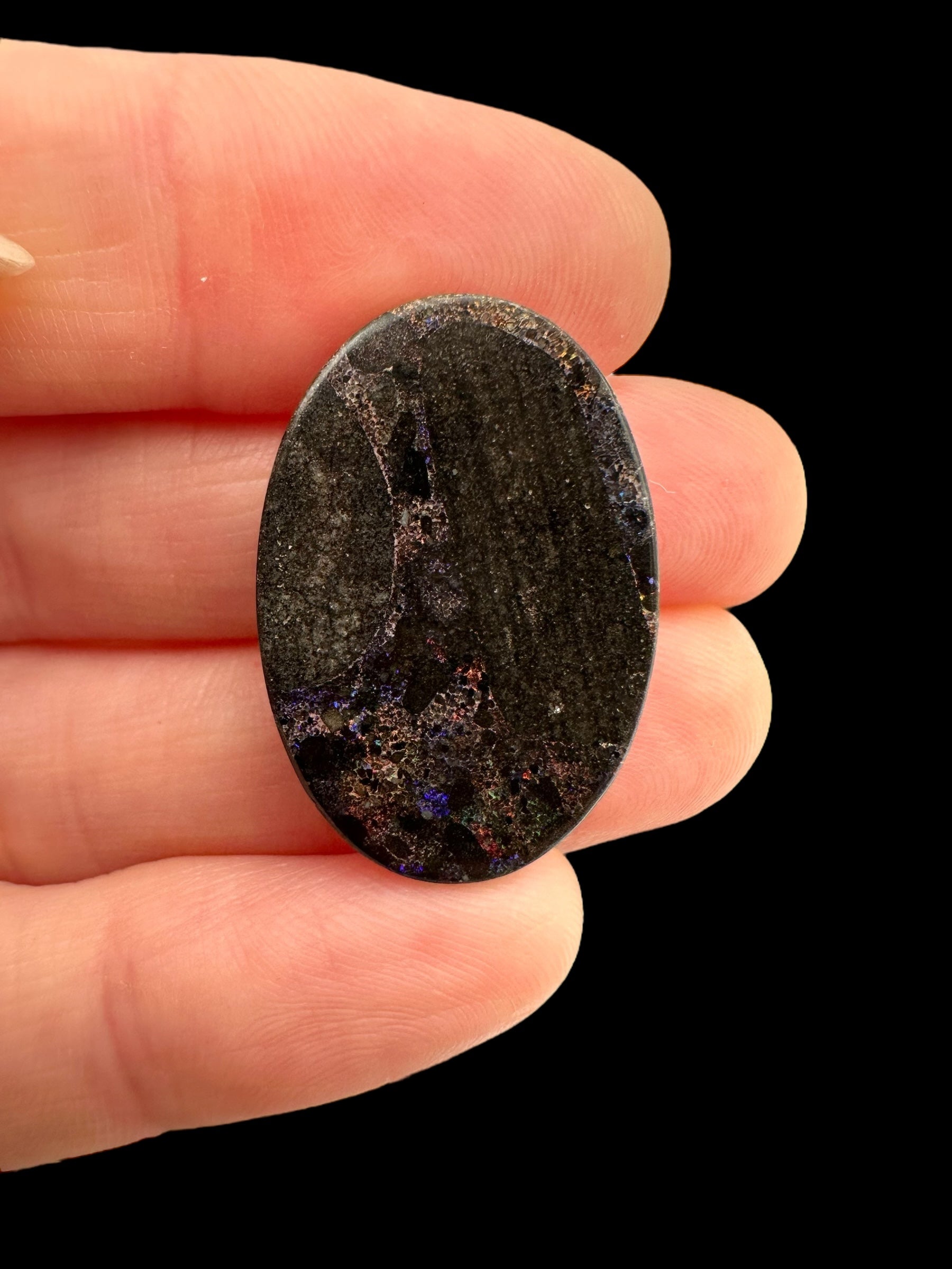 Australian opal 15,5ct – Cabochon – Andamooka, Australia - AO058
