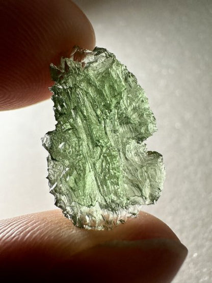 Moldavite Grezza – Maly Chlum – 2,2g - V312