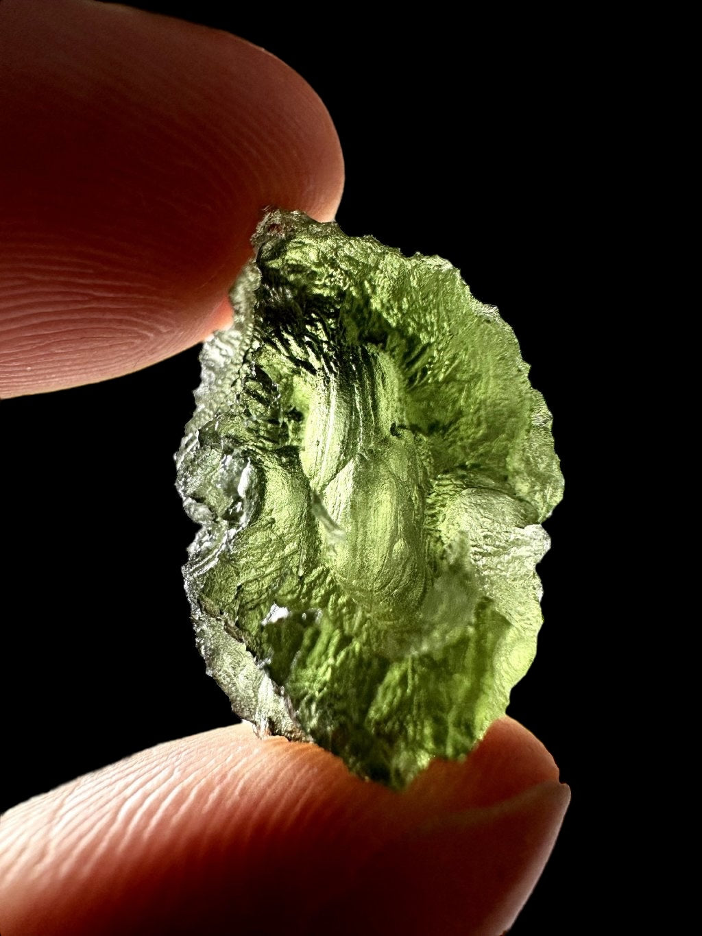Moldavite – Dolni Chrastany – 4,2g - V2380