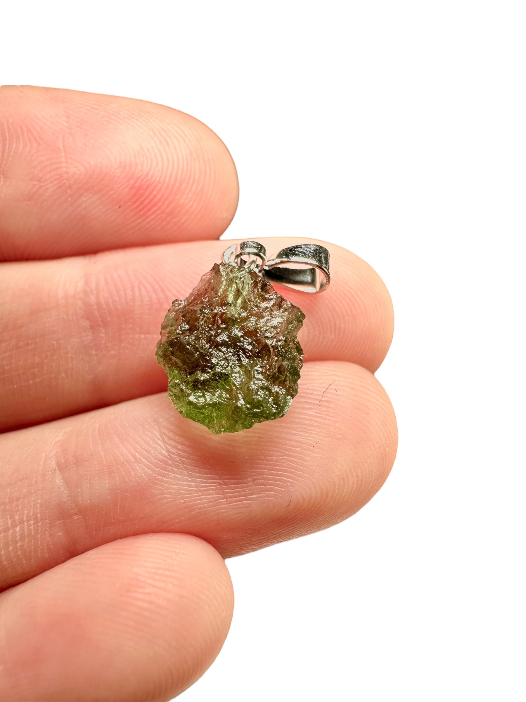 Moldavite pendant - P/V311