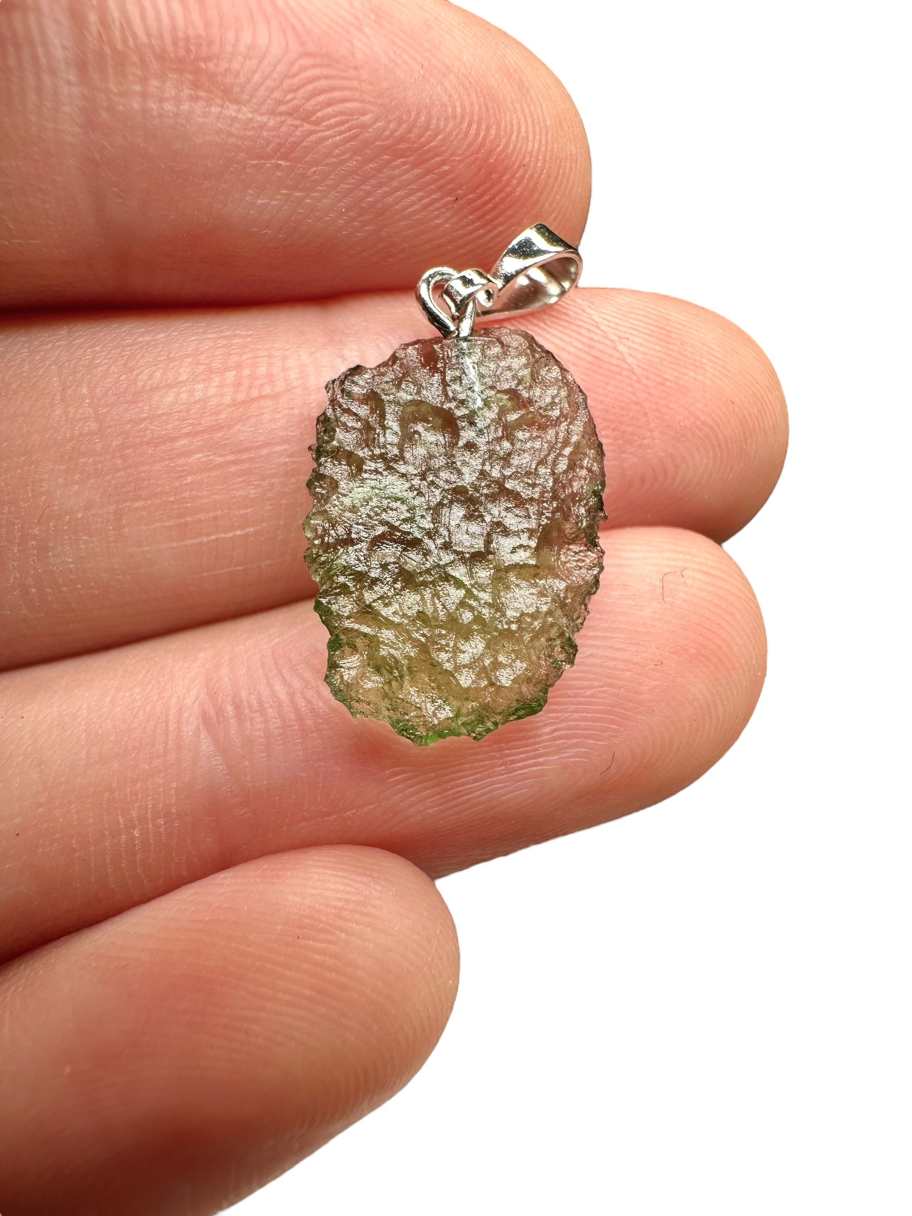 Moldavite pendant - P/V312