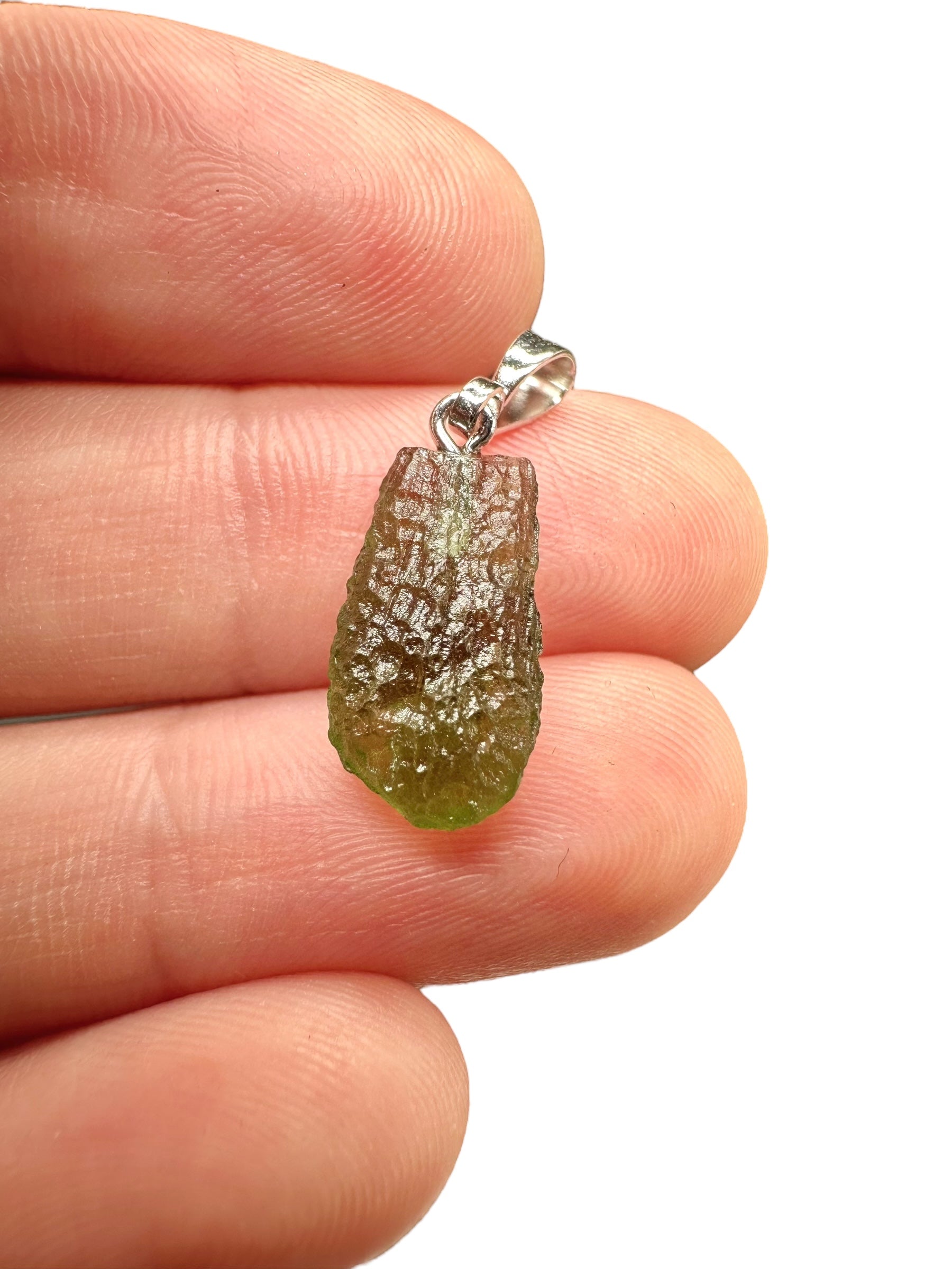 Moldavite pendant - P/V314