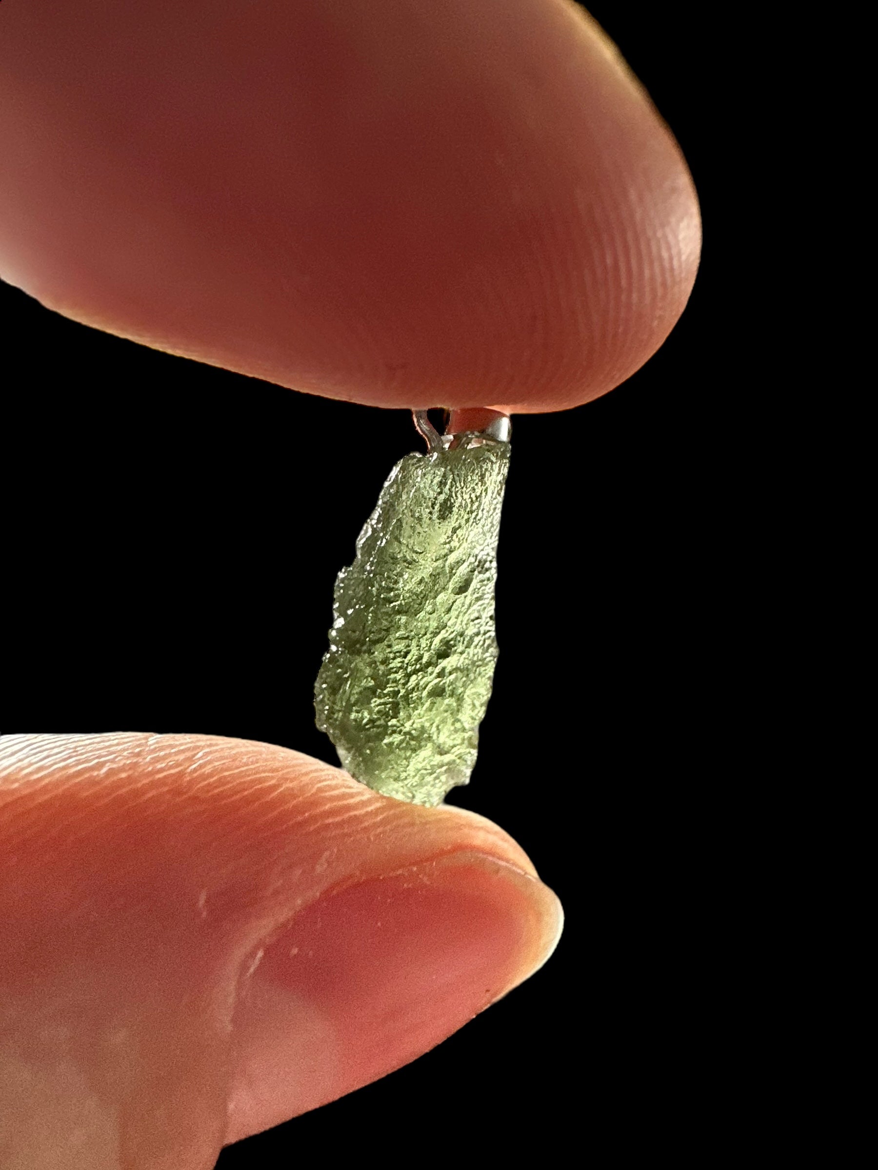 Moldavite pendant - P/V324