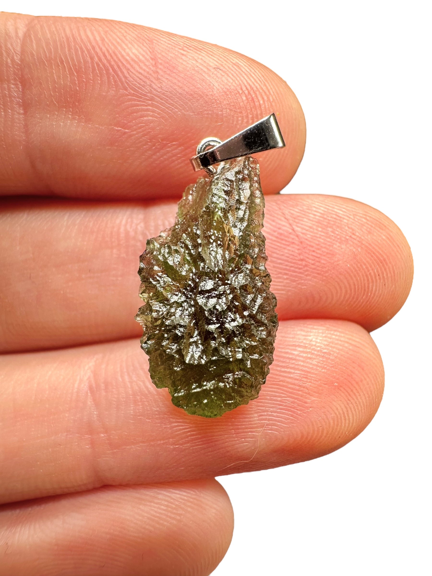 Moldavite pendant - P/V329