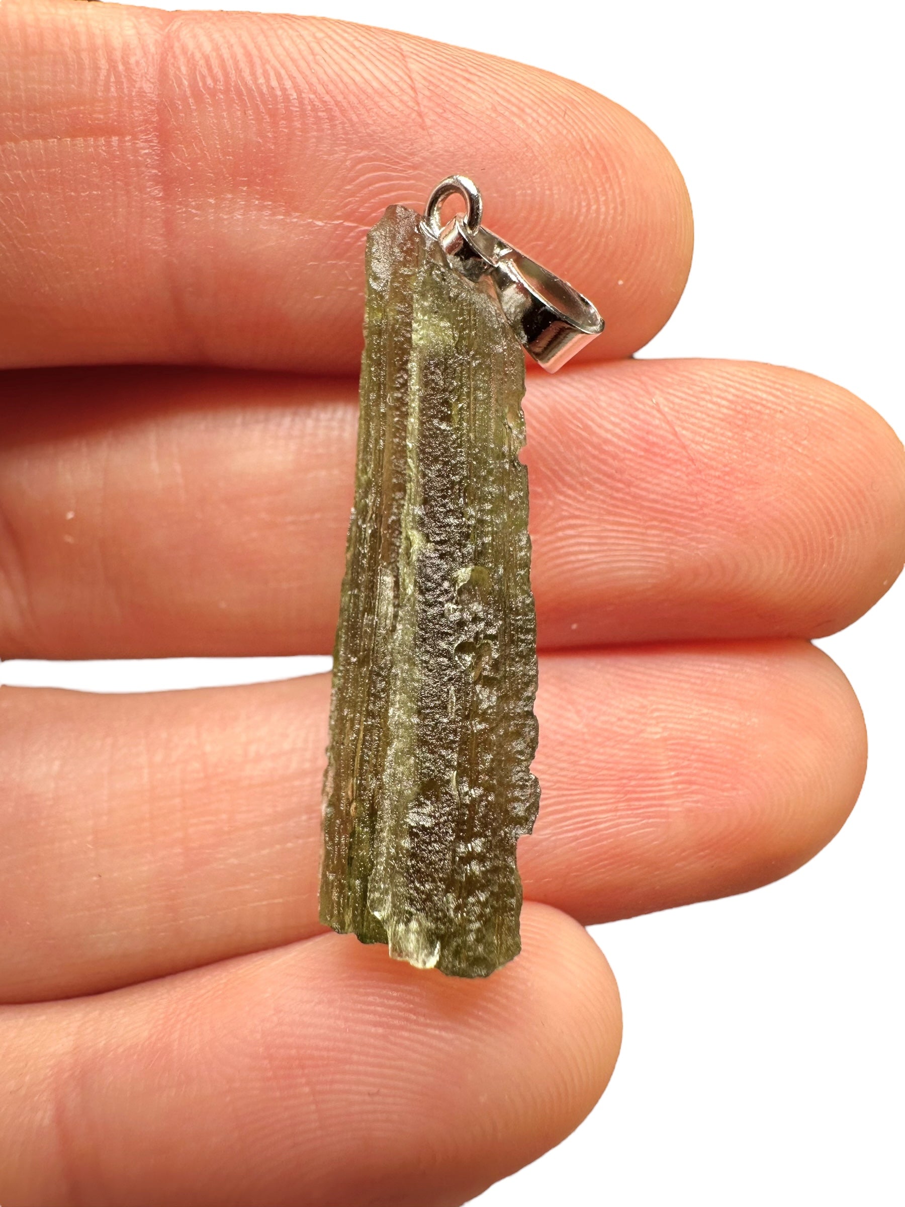 Moldavite pendant - P/V335