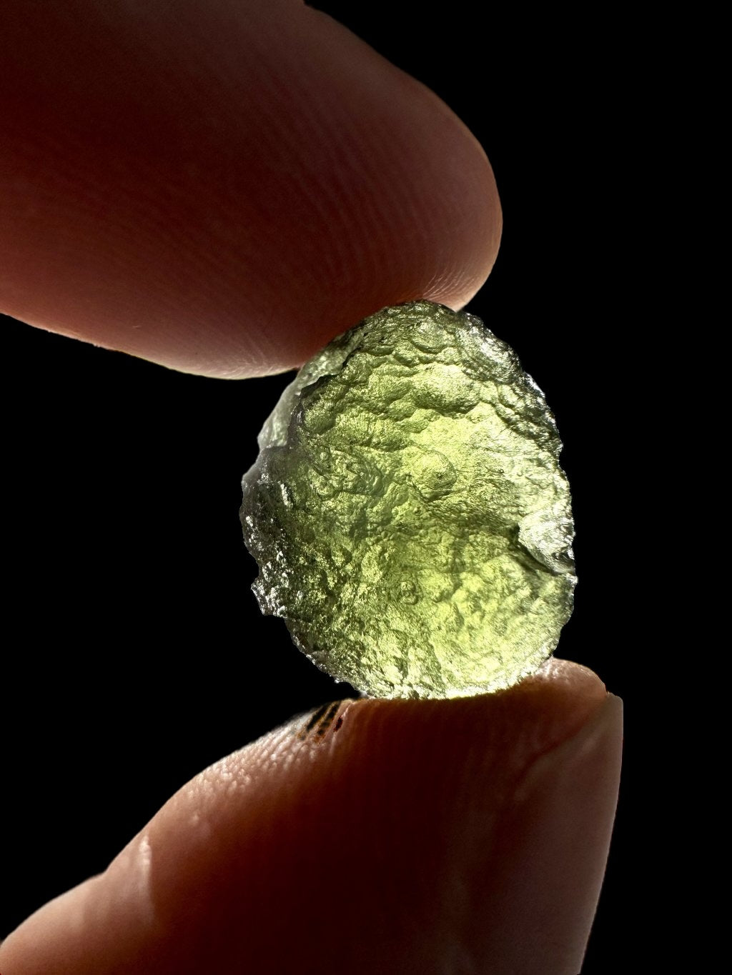 Moldavite – Chlum nad Malsi – 2,6g - V2214