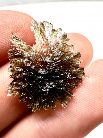 Moldavite Grezza – Maly Chlum – 1,5g - V058