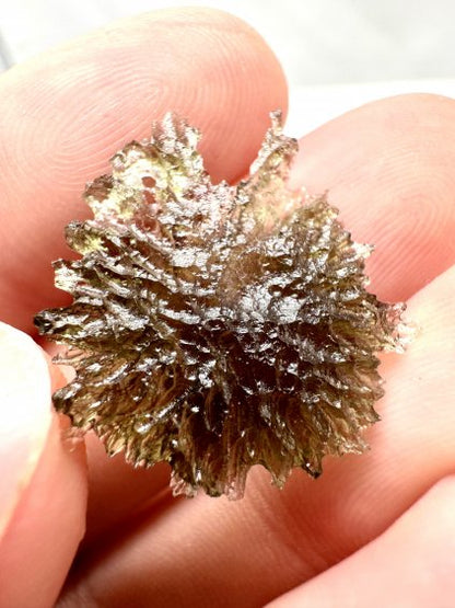 Moldavite Grezza – Maly Chlum – 1,5g - V058