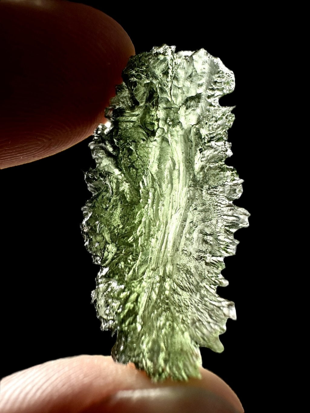 Moldavite – Maly Chlum – 3,4g - V2159