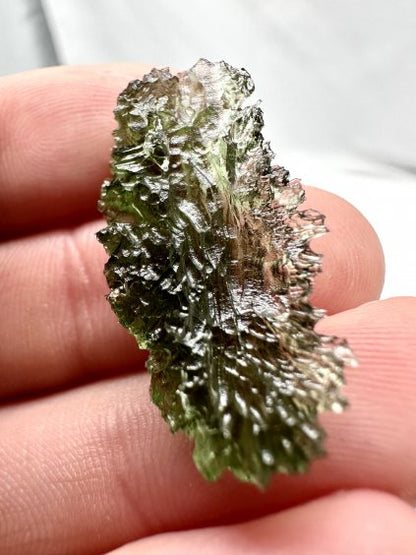 Moldavite Grezza – Maly Chlum – 3,4g - V342