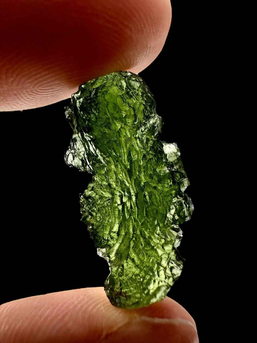 Moldavite – Malý Chlum – 4,1g - V1617