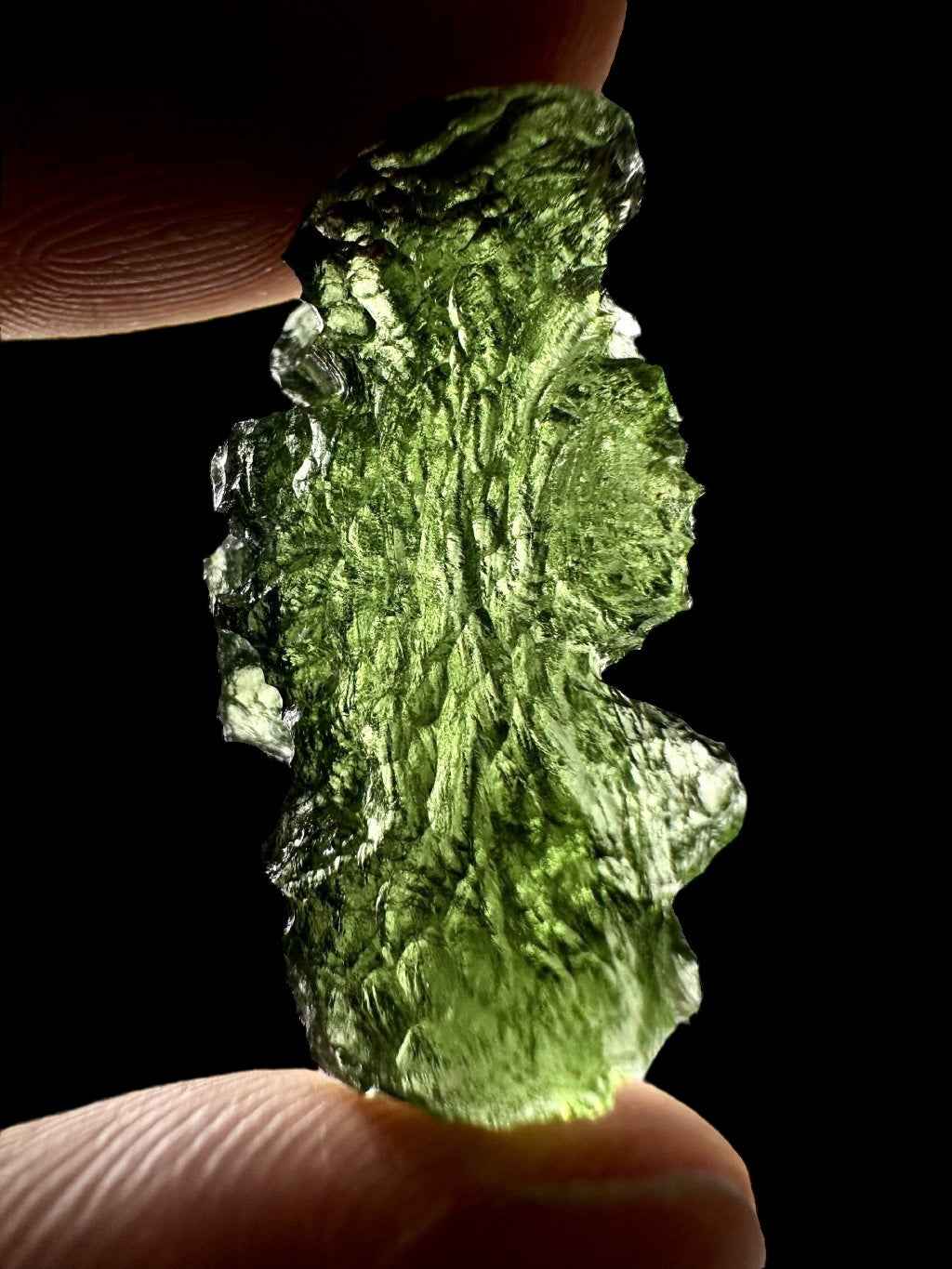 Moldavite – Malý Chlum – 4,1g - V1617