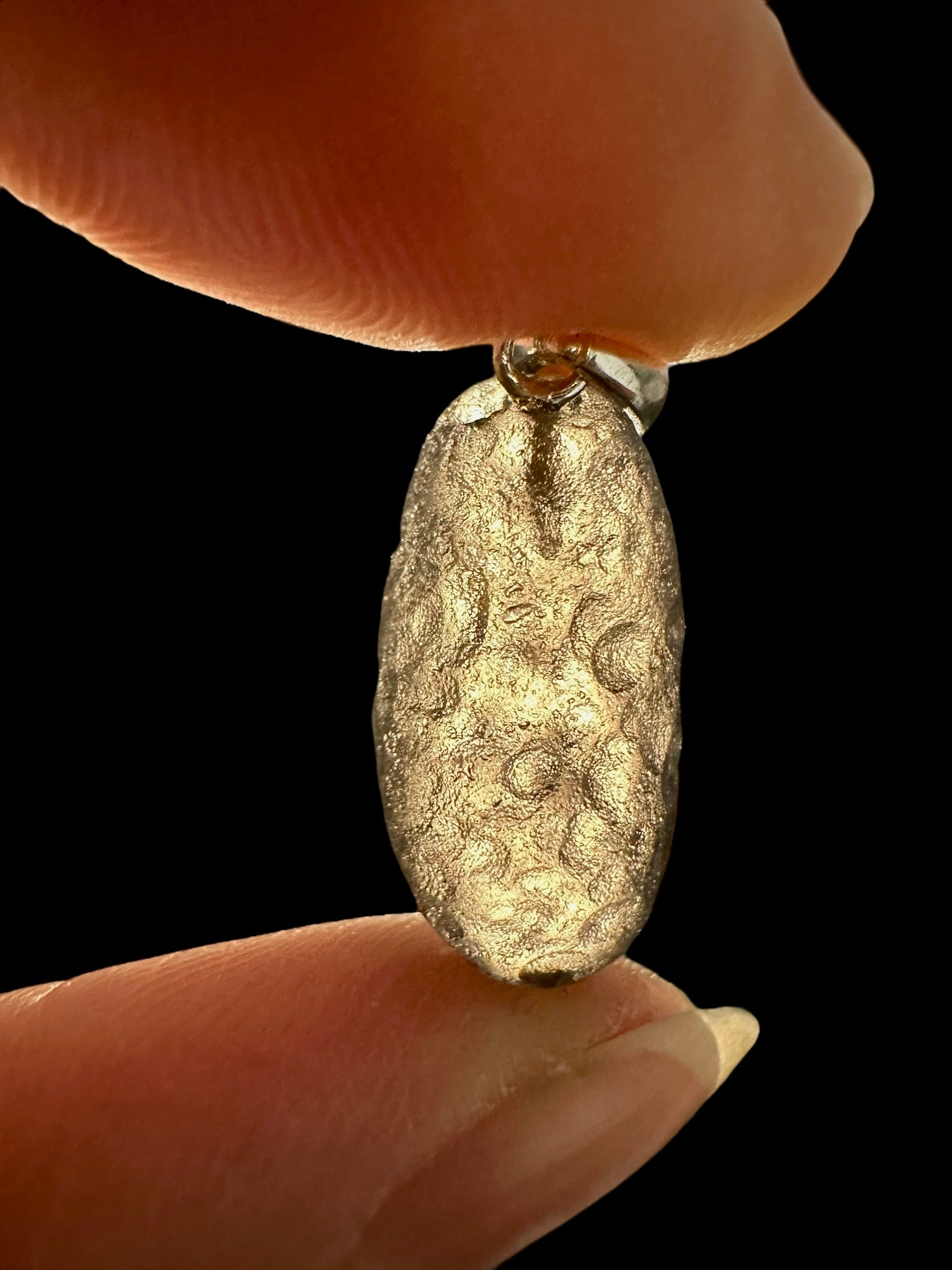 Silver colombianite pendant - SP/K049