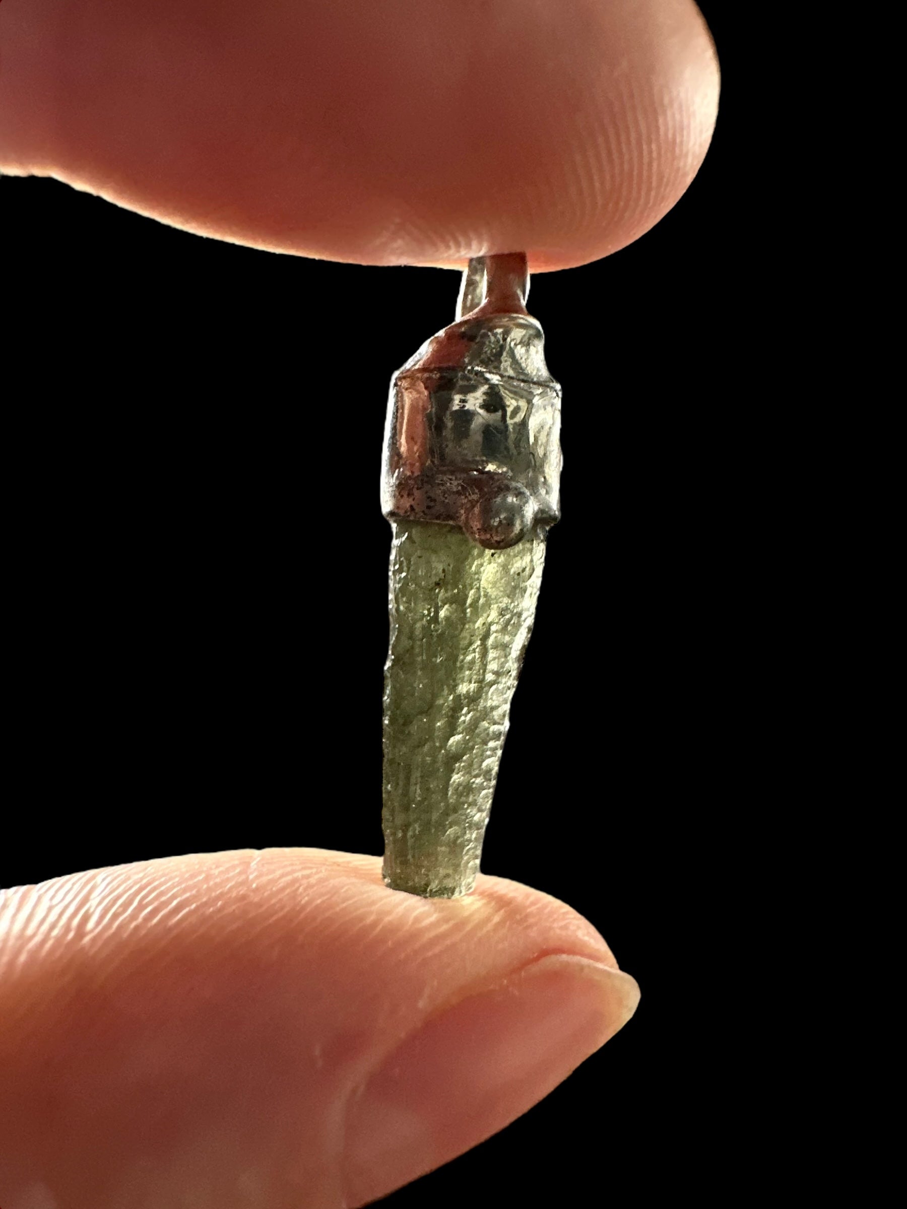 Moldavite pendant - P/V031