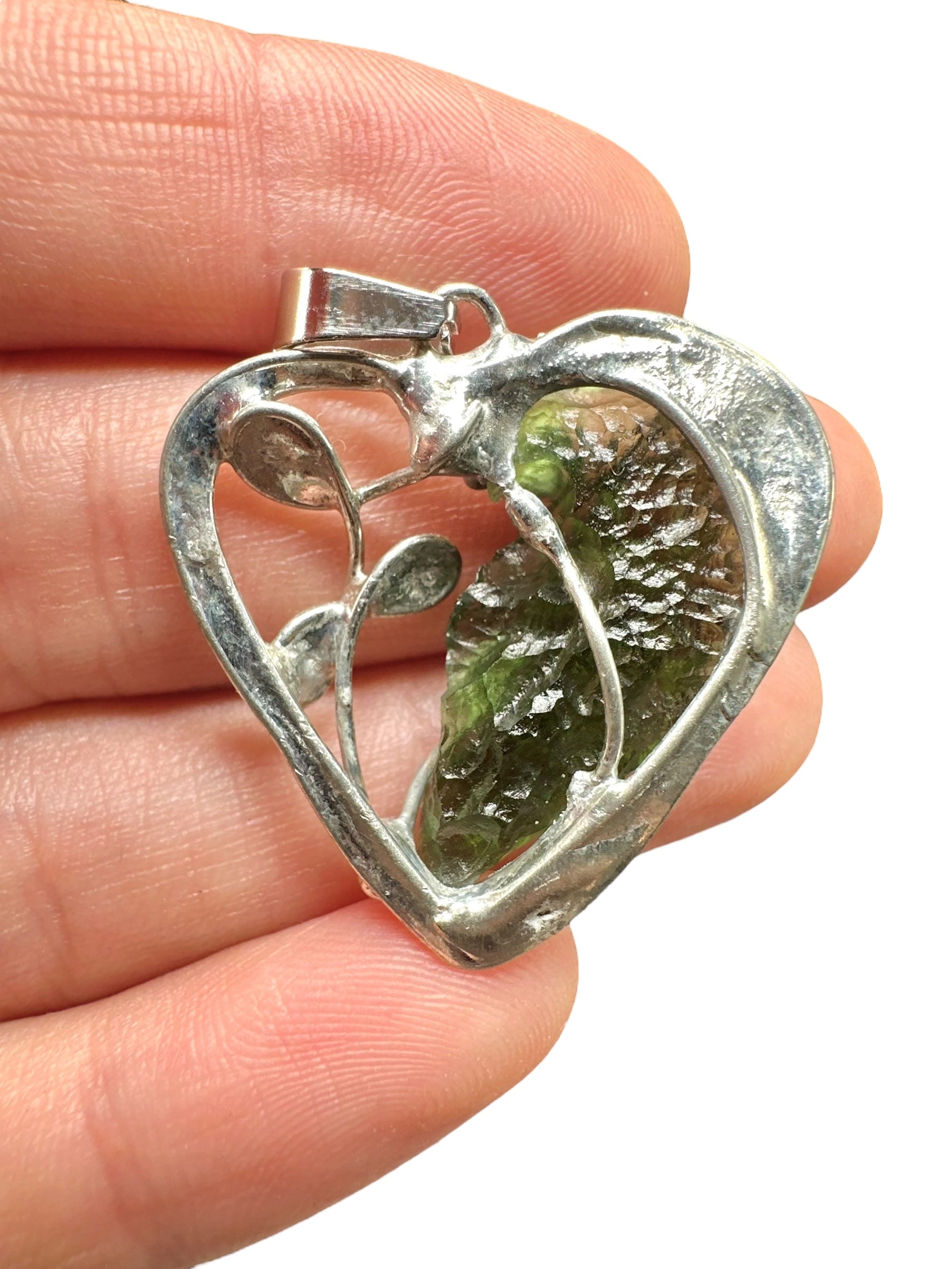 Moldavite pendant - P/V055