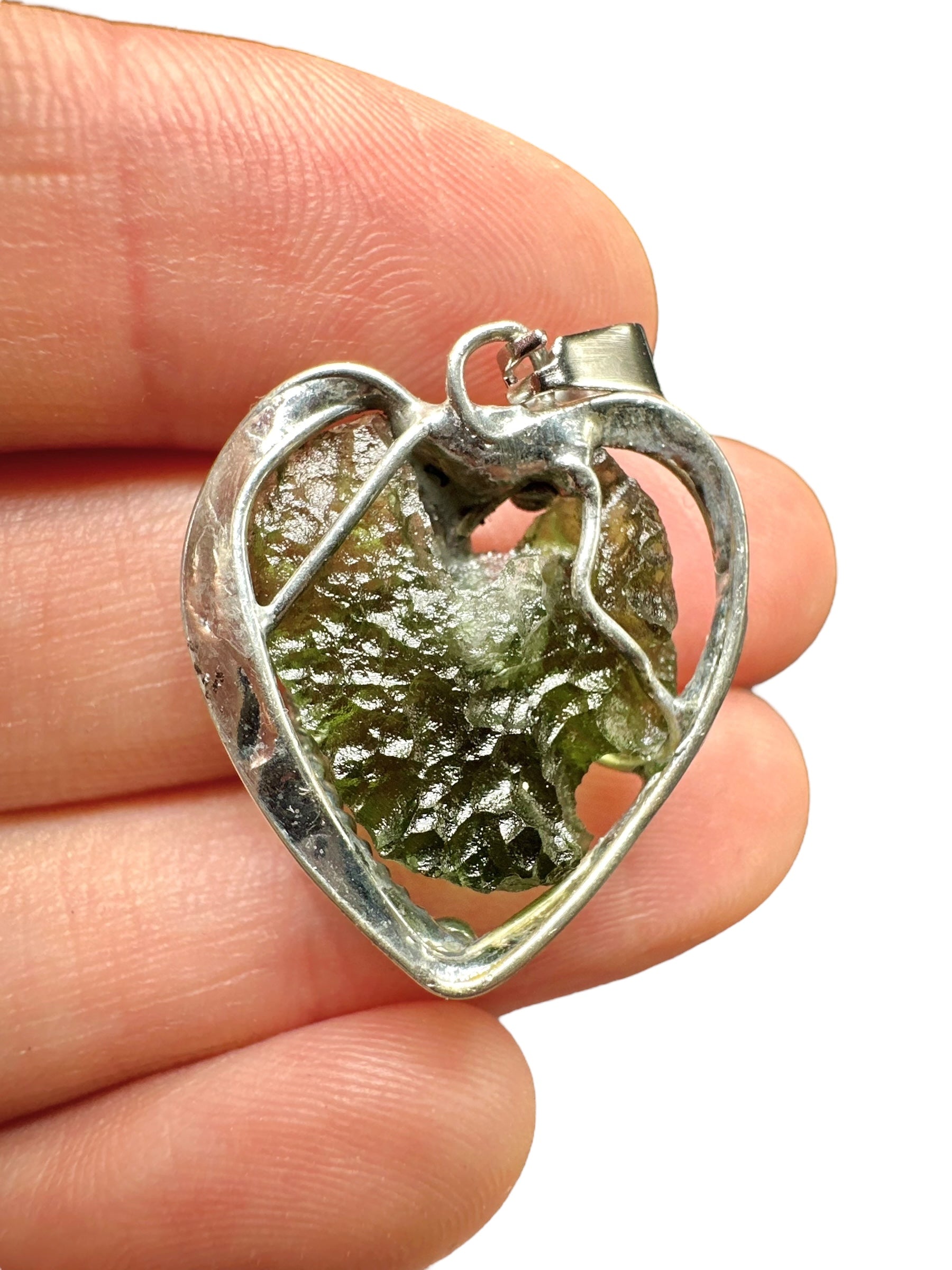 Moldavite pendant - P/V062