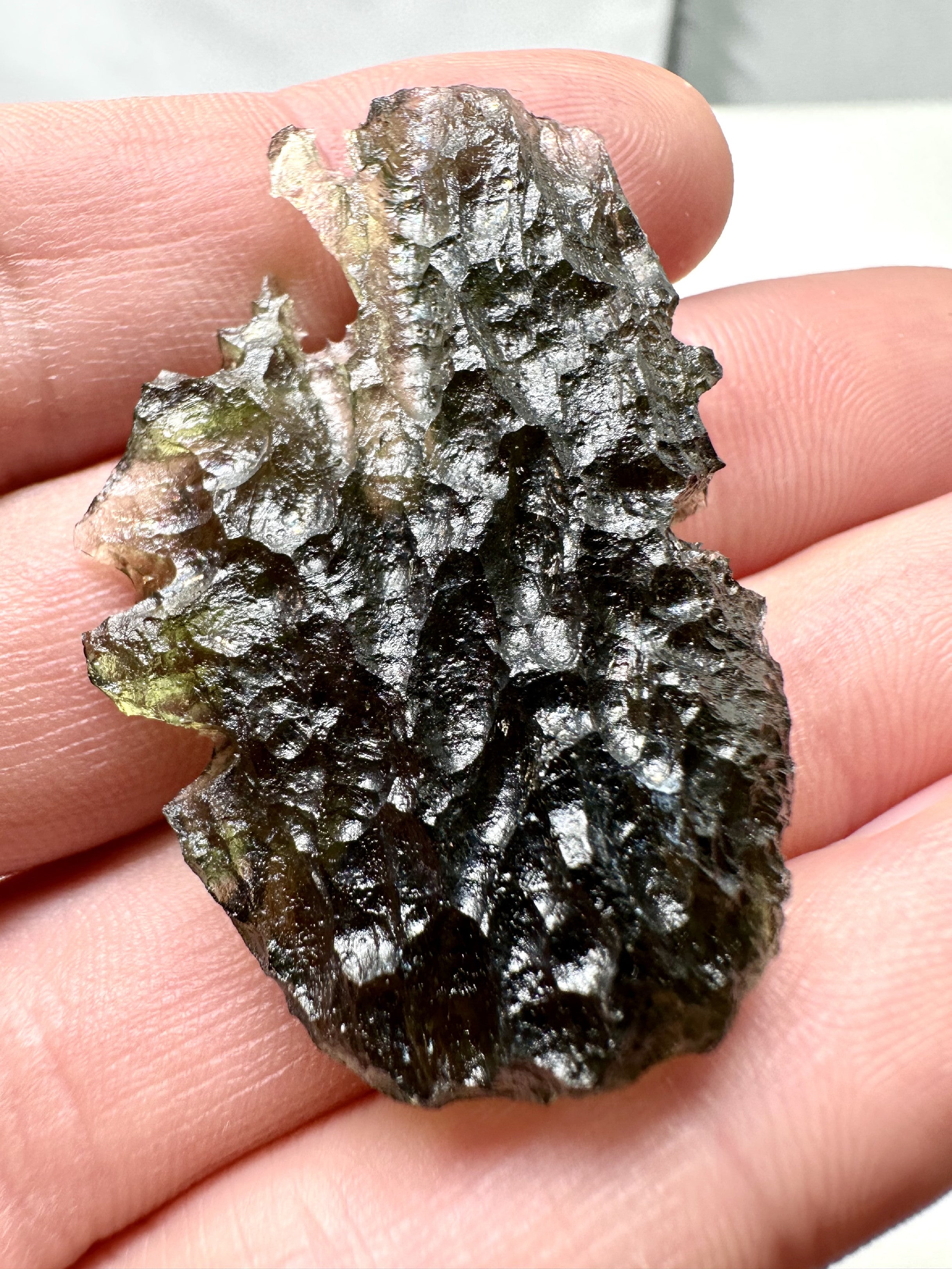 Moldavite – Vrabce – Krater – 11,3g - V2037