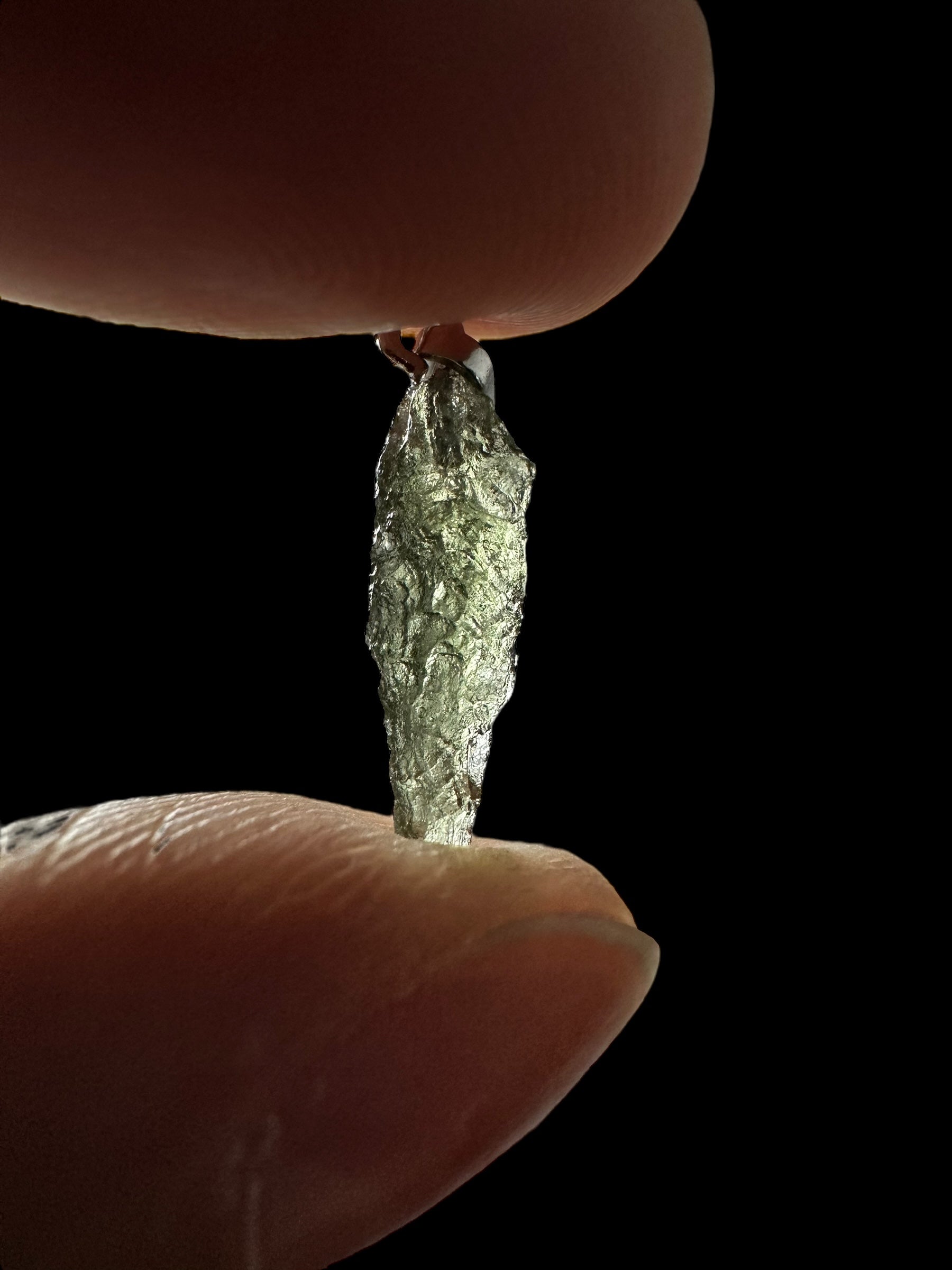 Moldavite pendant 0,3g - P/V388