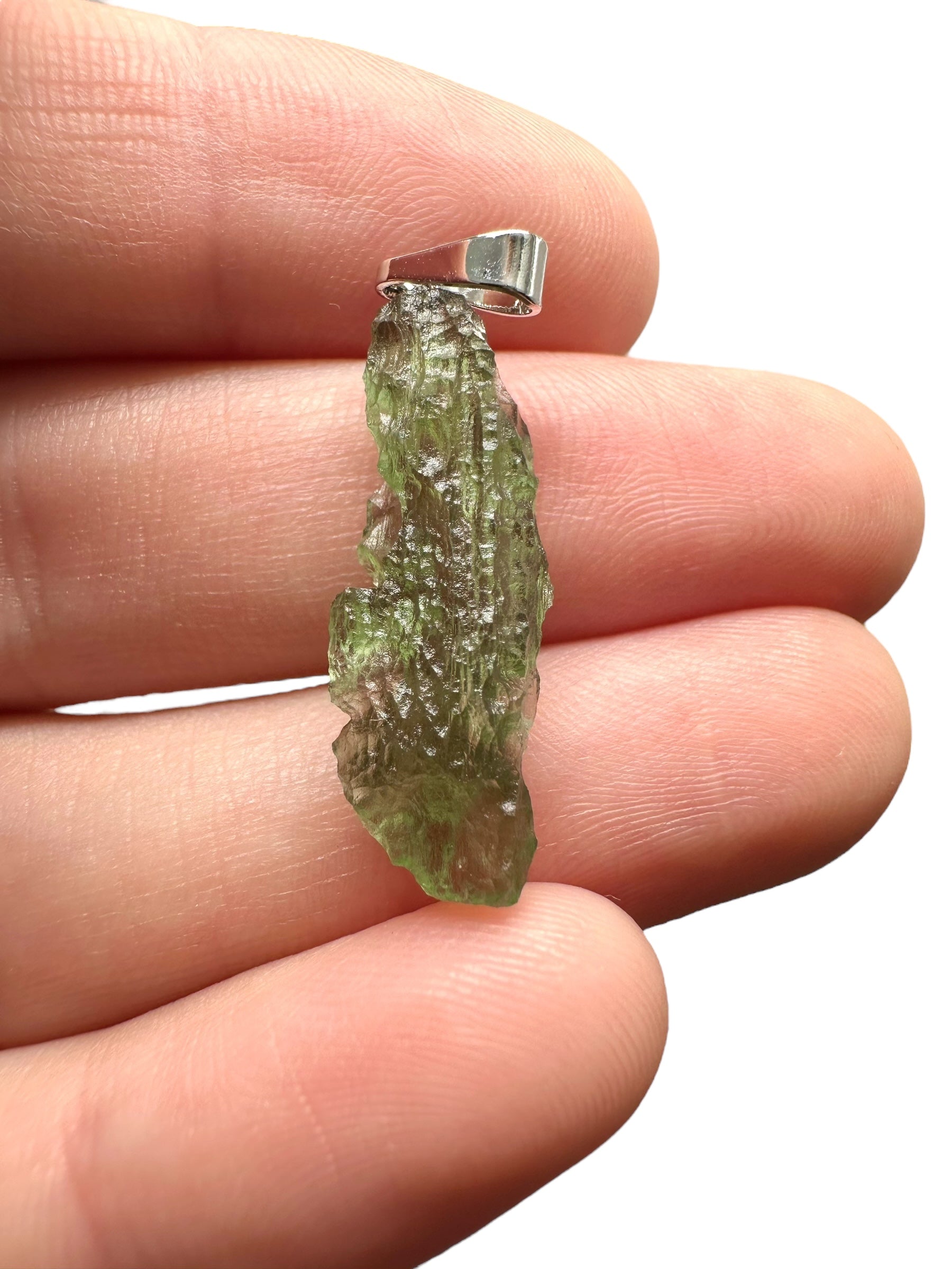 Moldavite pendant 1,3g - P/V401