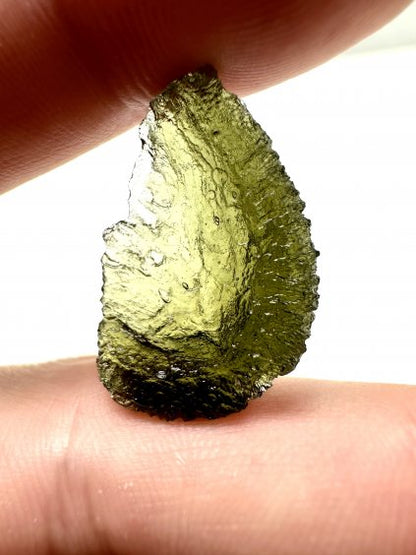 Moldavite Grezza – Nechov – 2,1g - V062