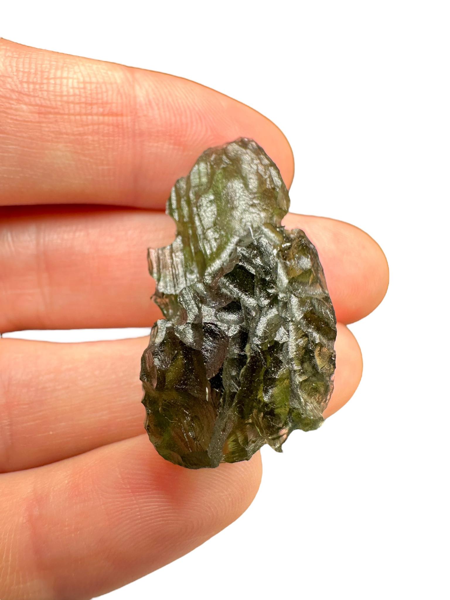 Moldavite – Vrabce – Kroclov – 8g - V1625