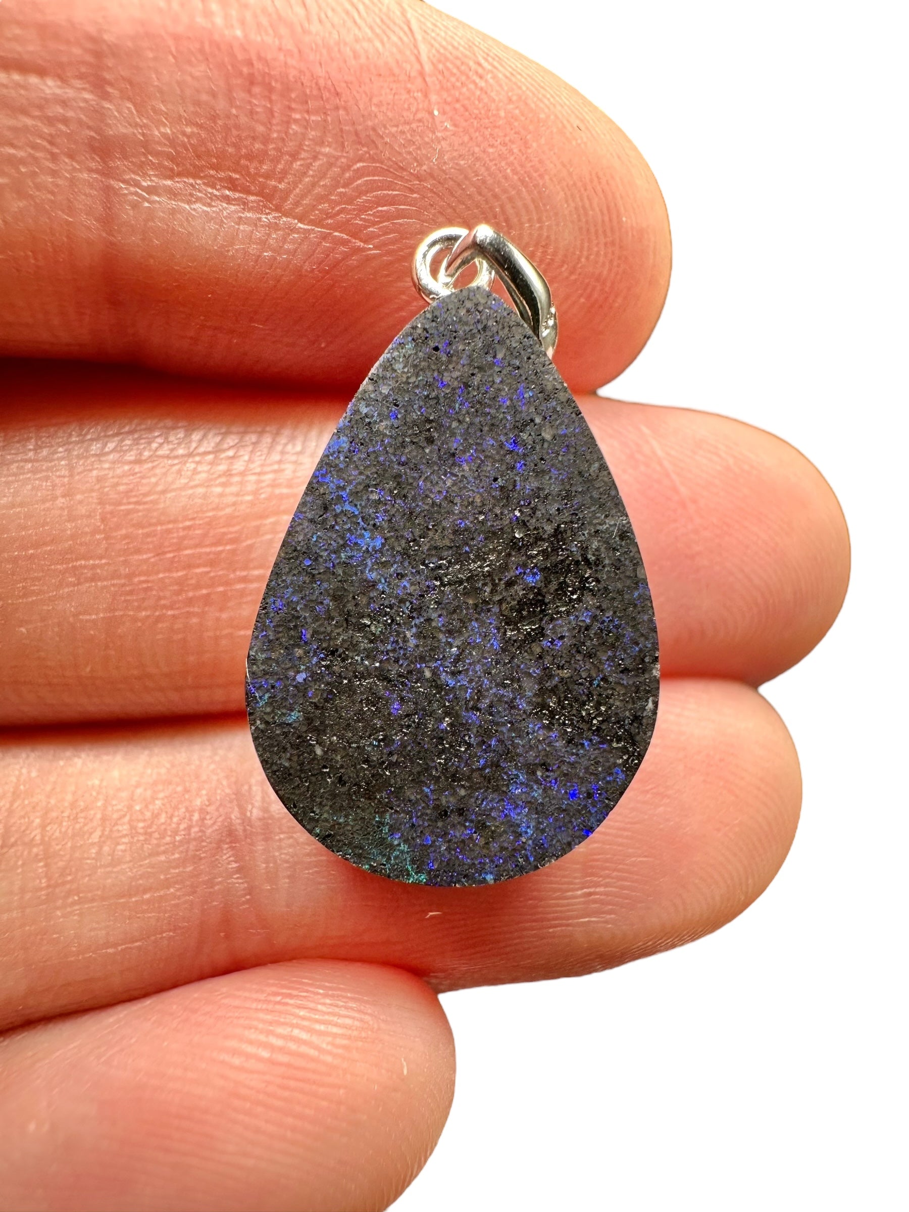 Silver pendant from Australian opal - SP/AO04