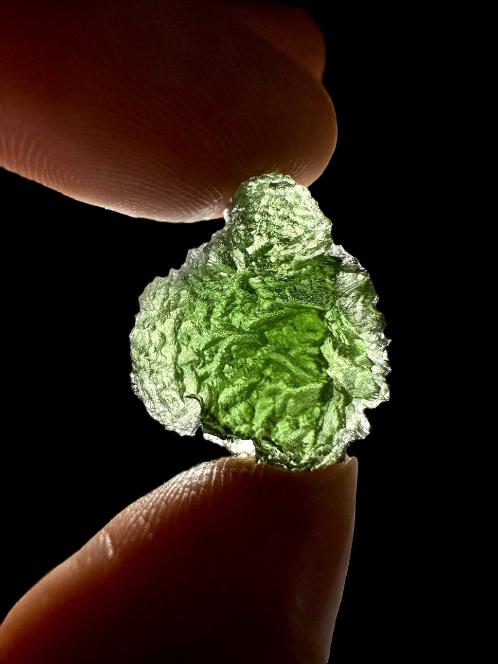 Moldavite – Nesmen – 4,9g - V1695