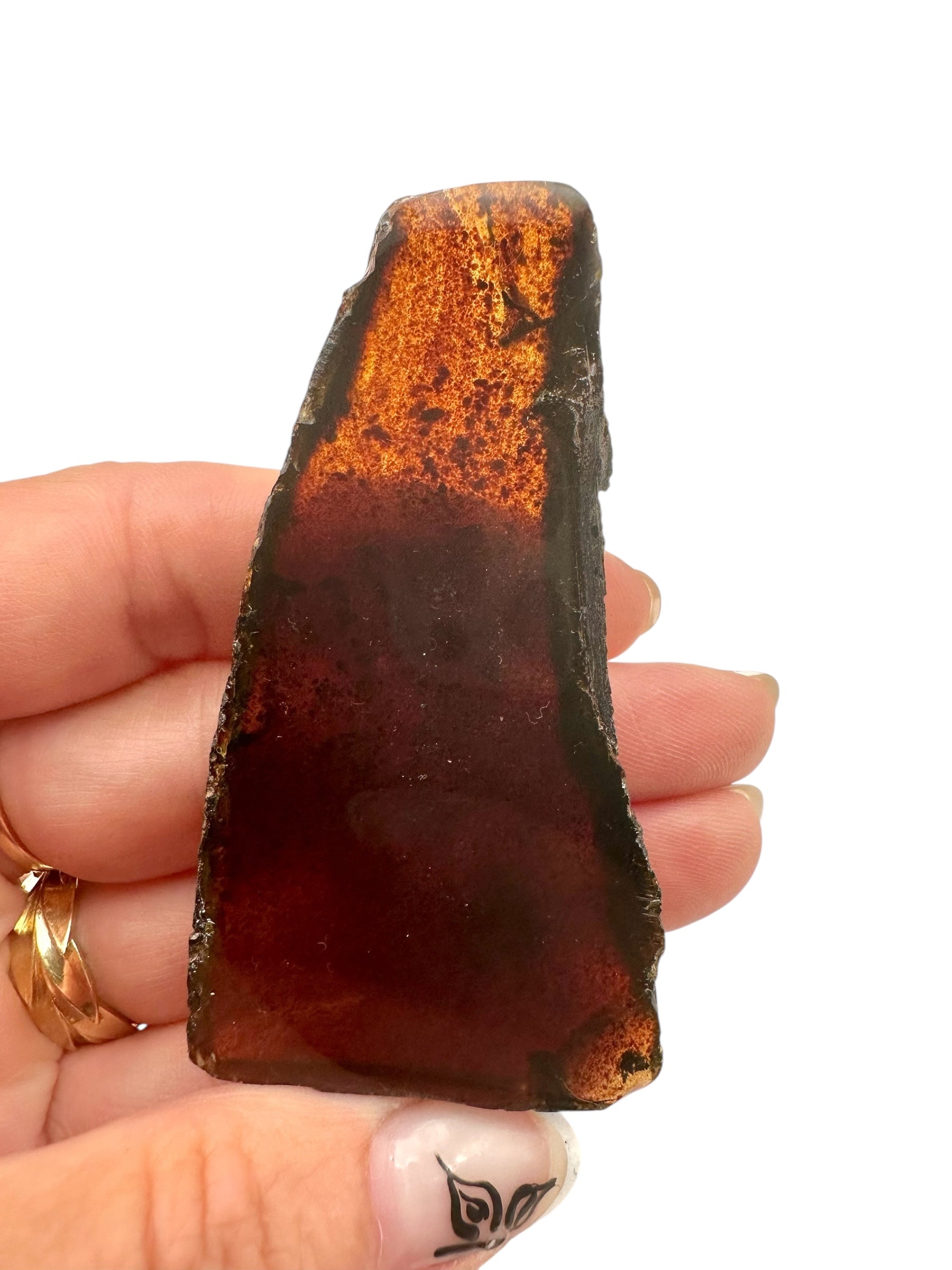 Amber slice – Sumatra, Indonesia