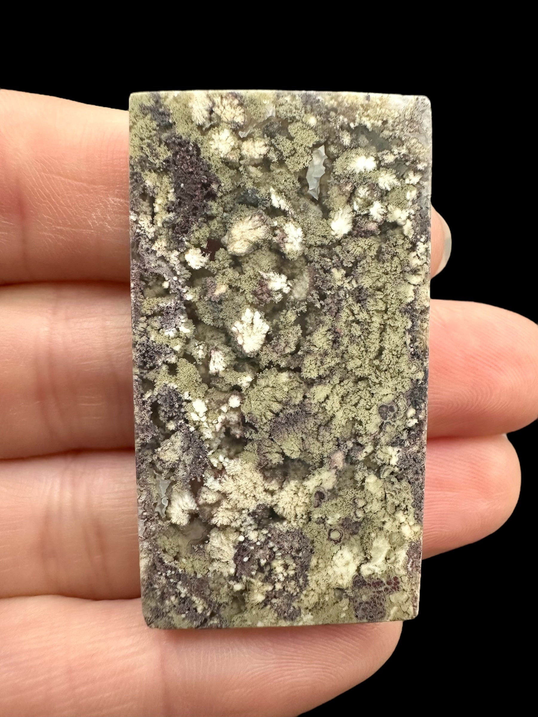 Moos agate plate – West Java, Indonesia - MECH104