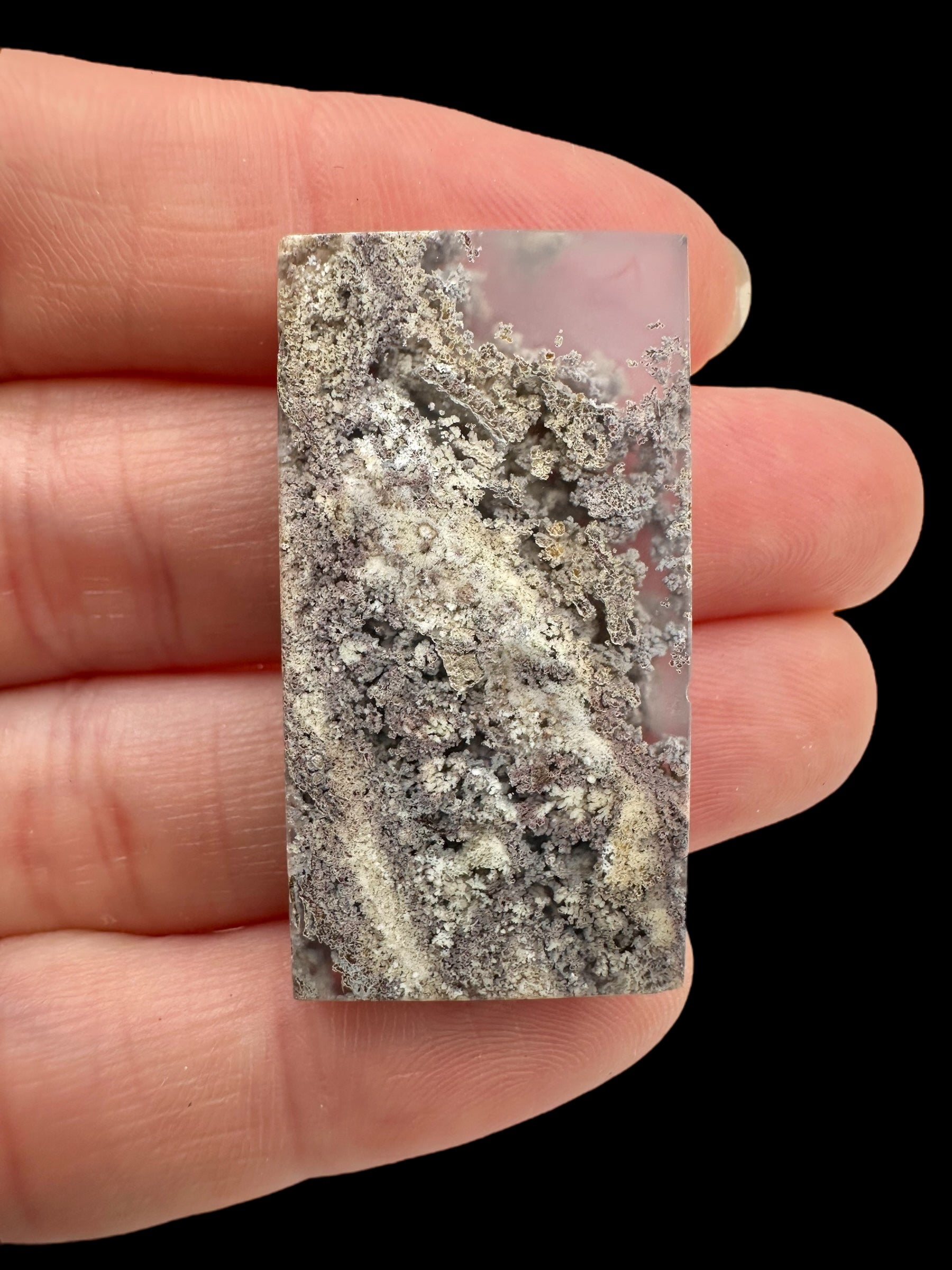 Moos agate plate – West Java, Indonesia - MECH108
