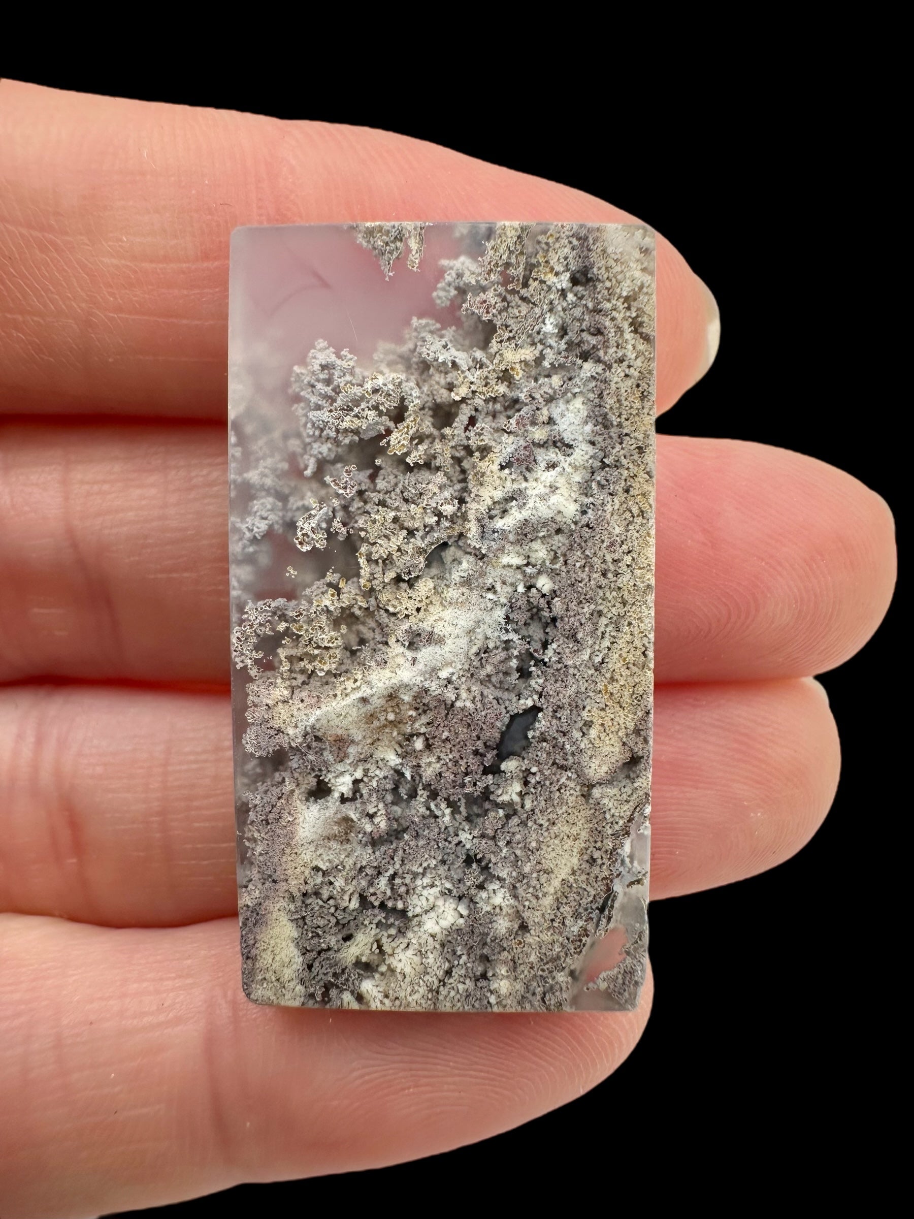 Moos agate plate – West Java, Indonesia