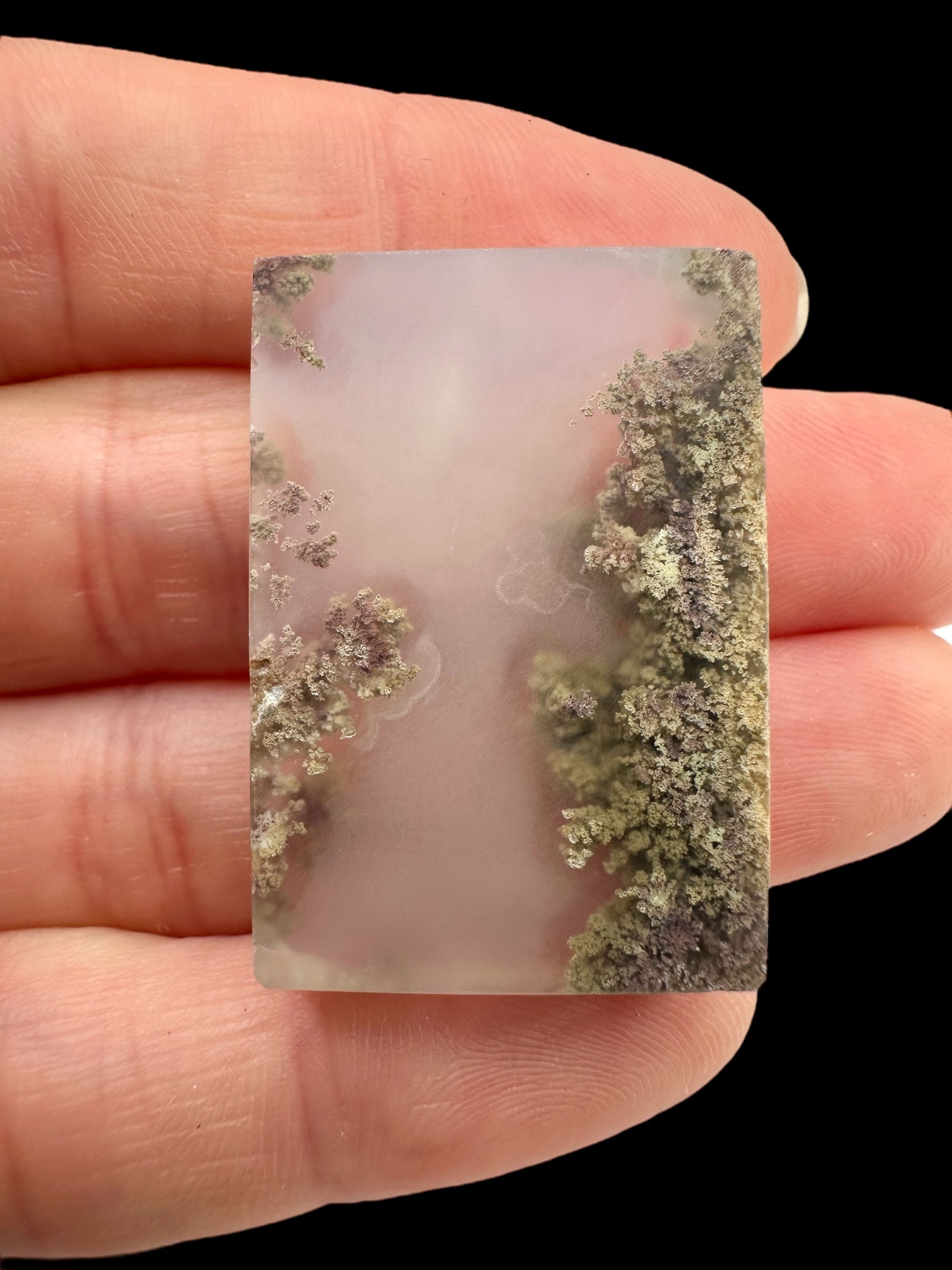 Moos agate plate – West Java, Indonesia - MECH109