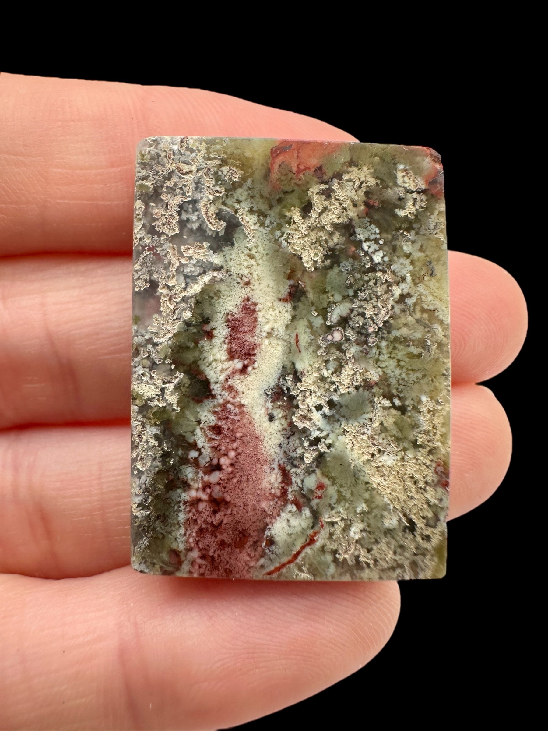 Moos agate plate – West Java, Indonesia - MECH112