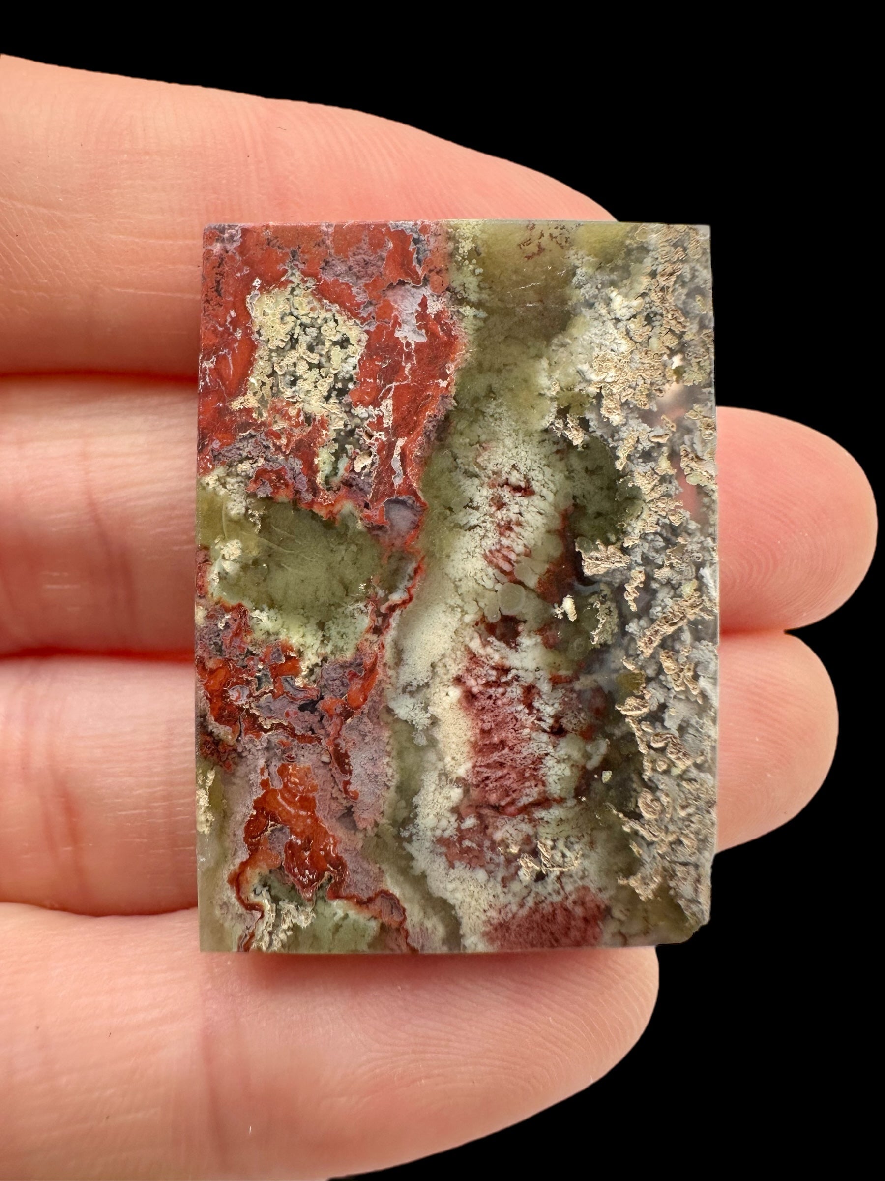 Moos agate plate – West Java, Indonesia
