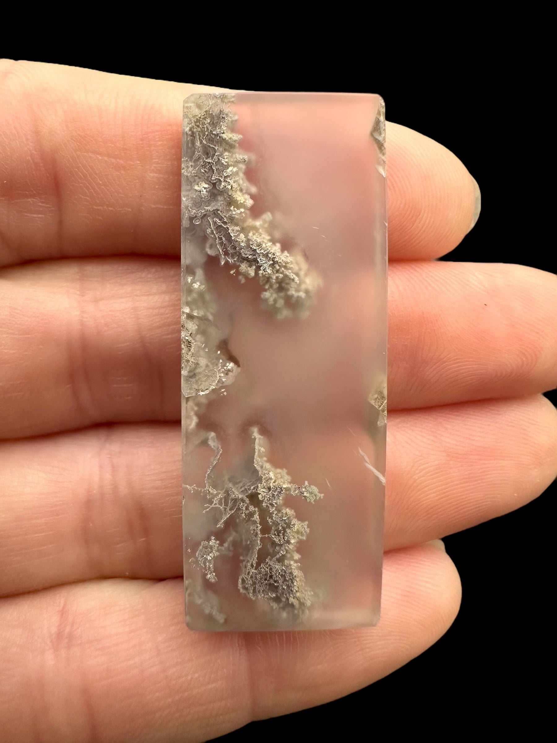 Moos agate plate – West Java, Indonesia - MECH115