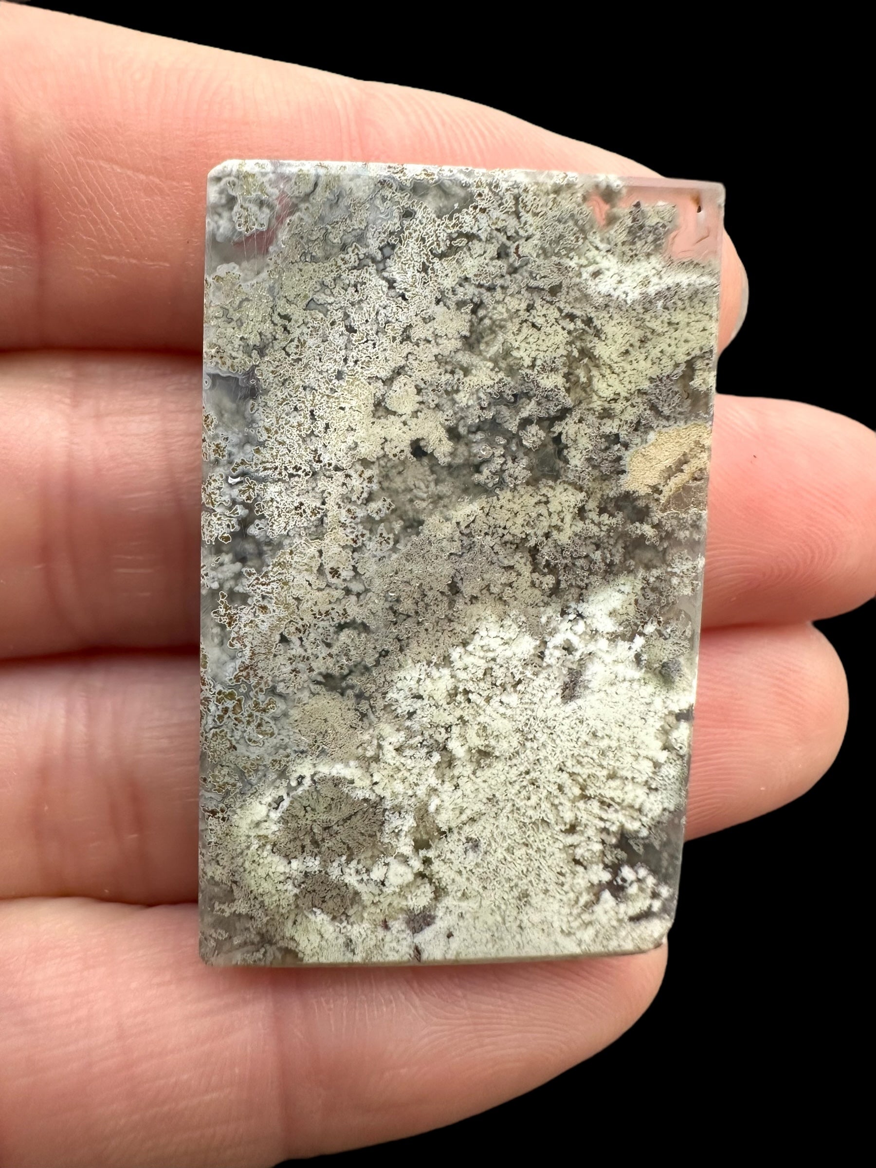Moos agate plate – West Java, Indonesia - MECH116