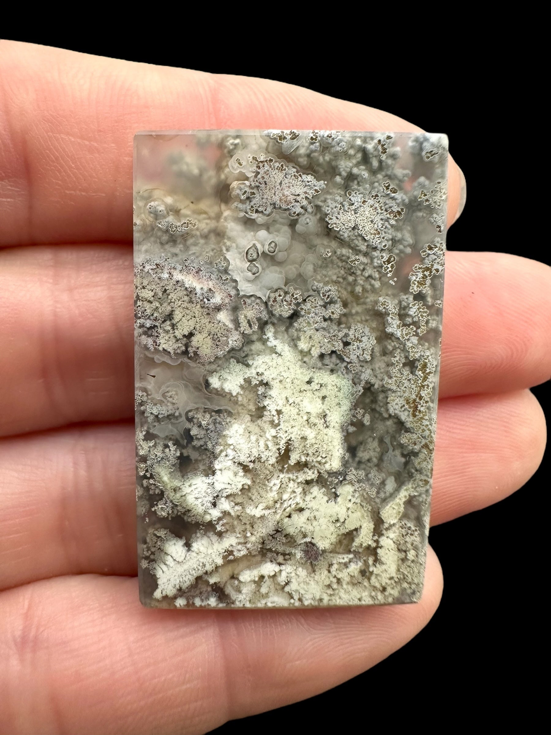 Moos agate plate – West Java, Indonesia