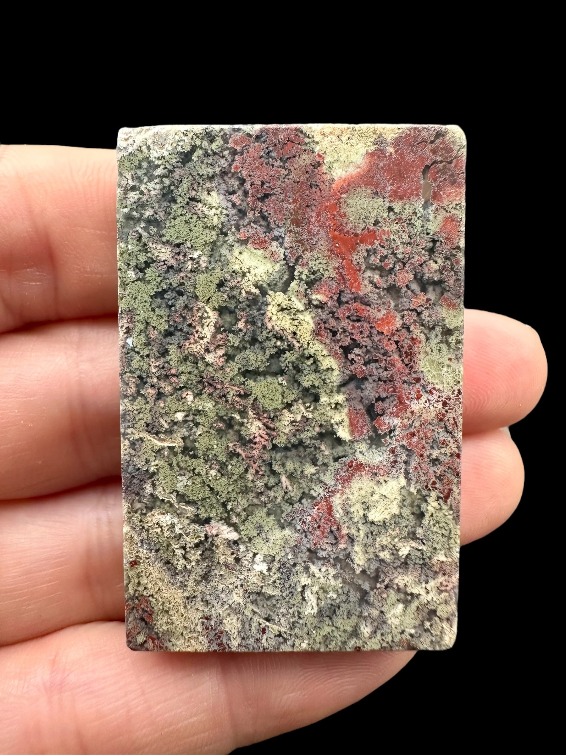 Moos agate plate – West Java, Indonesia - MECH117