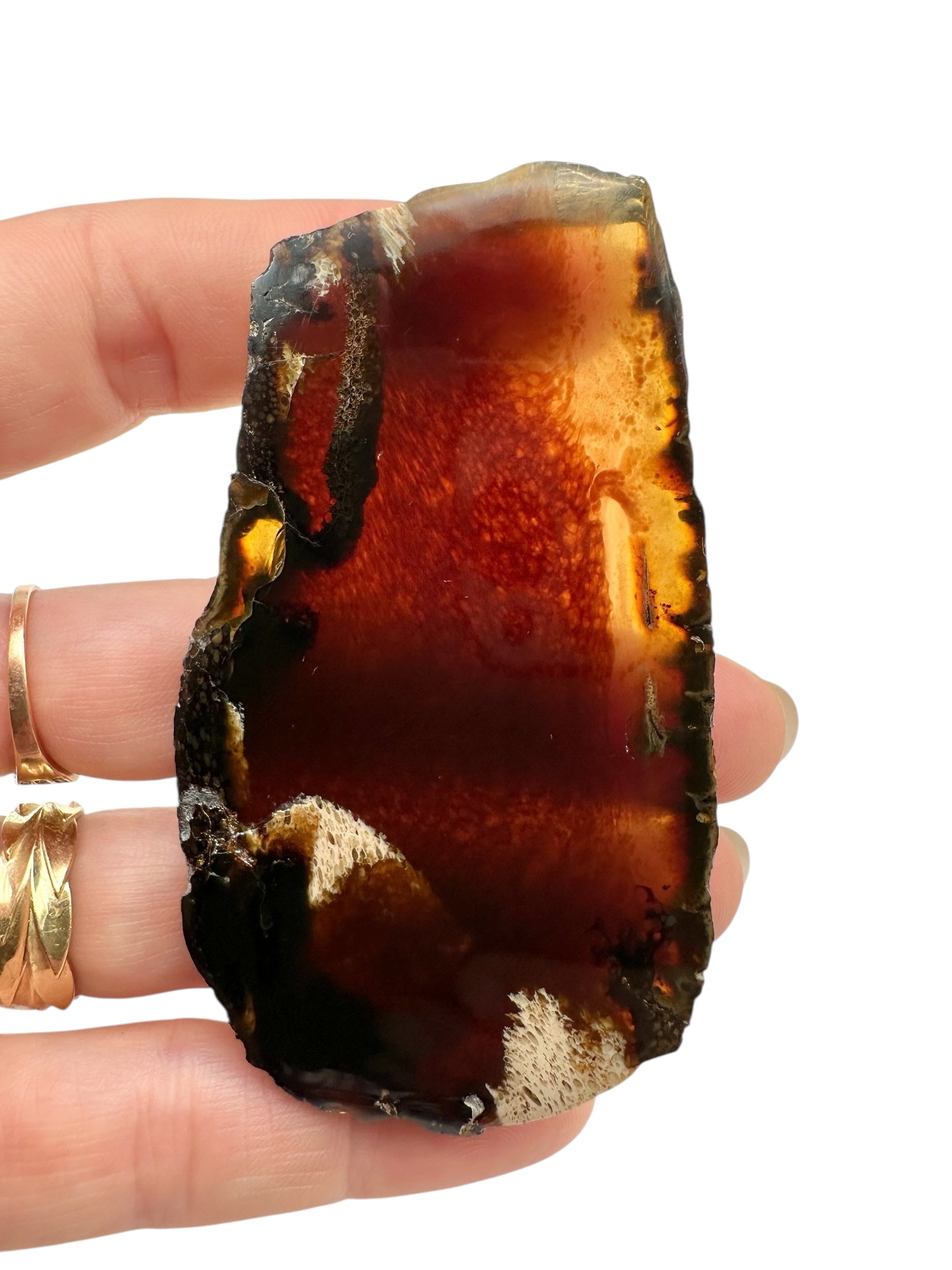 Amber slice – Sumatra, Indonesia