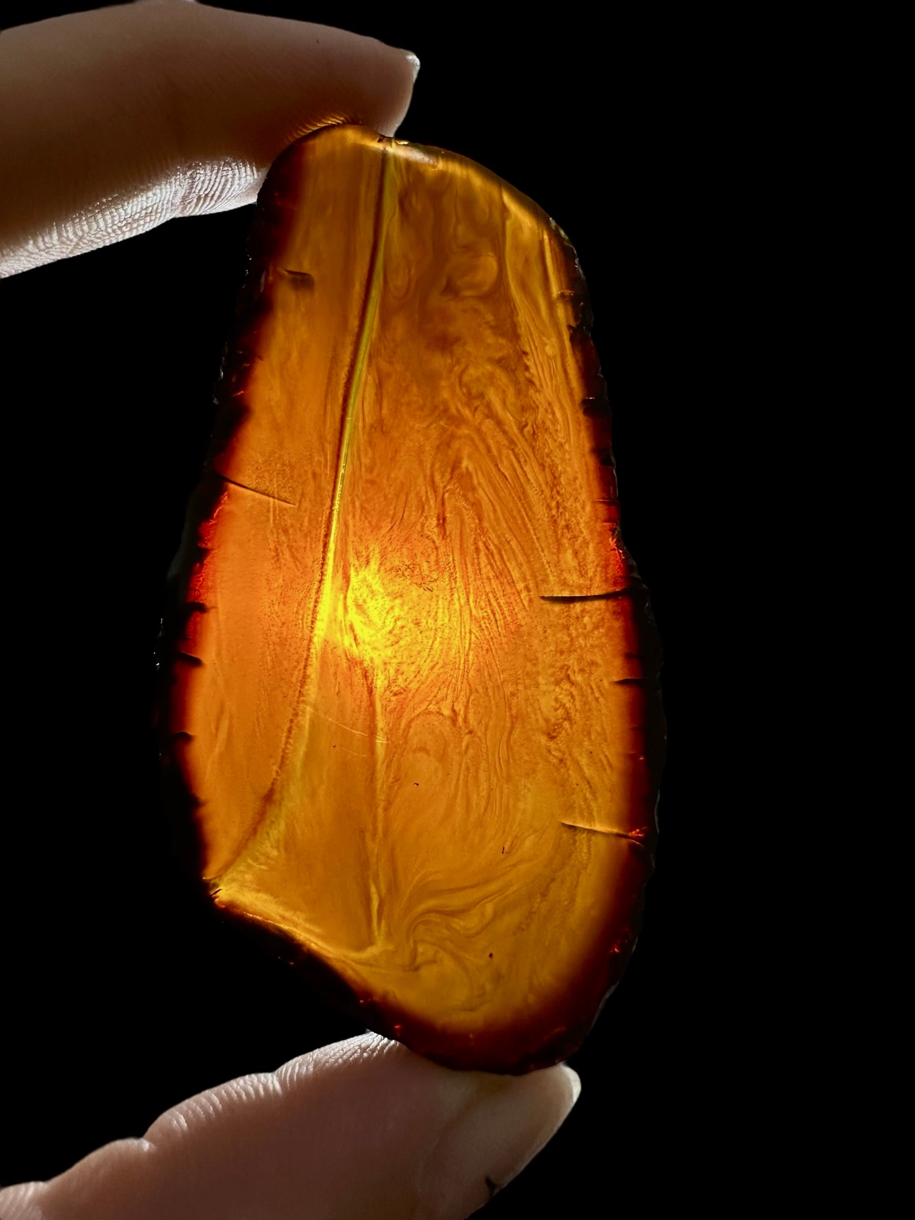 Amber slice – Sumatra, Indonesia - JN318