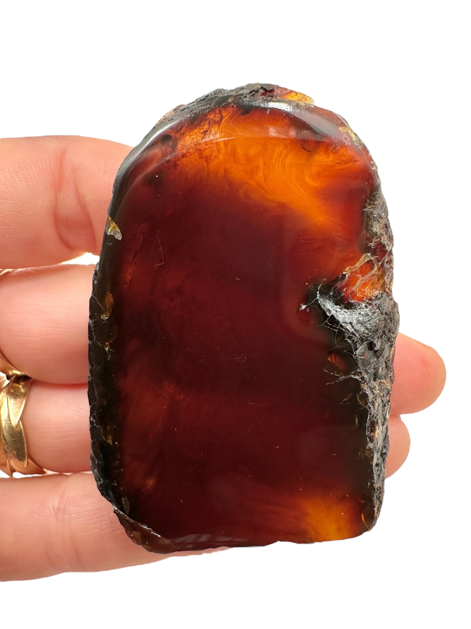 Amber slice – Sumatra, Indonesia