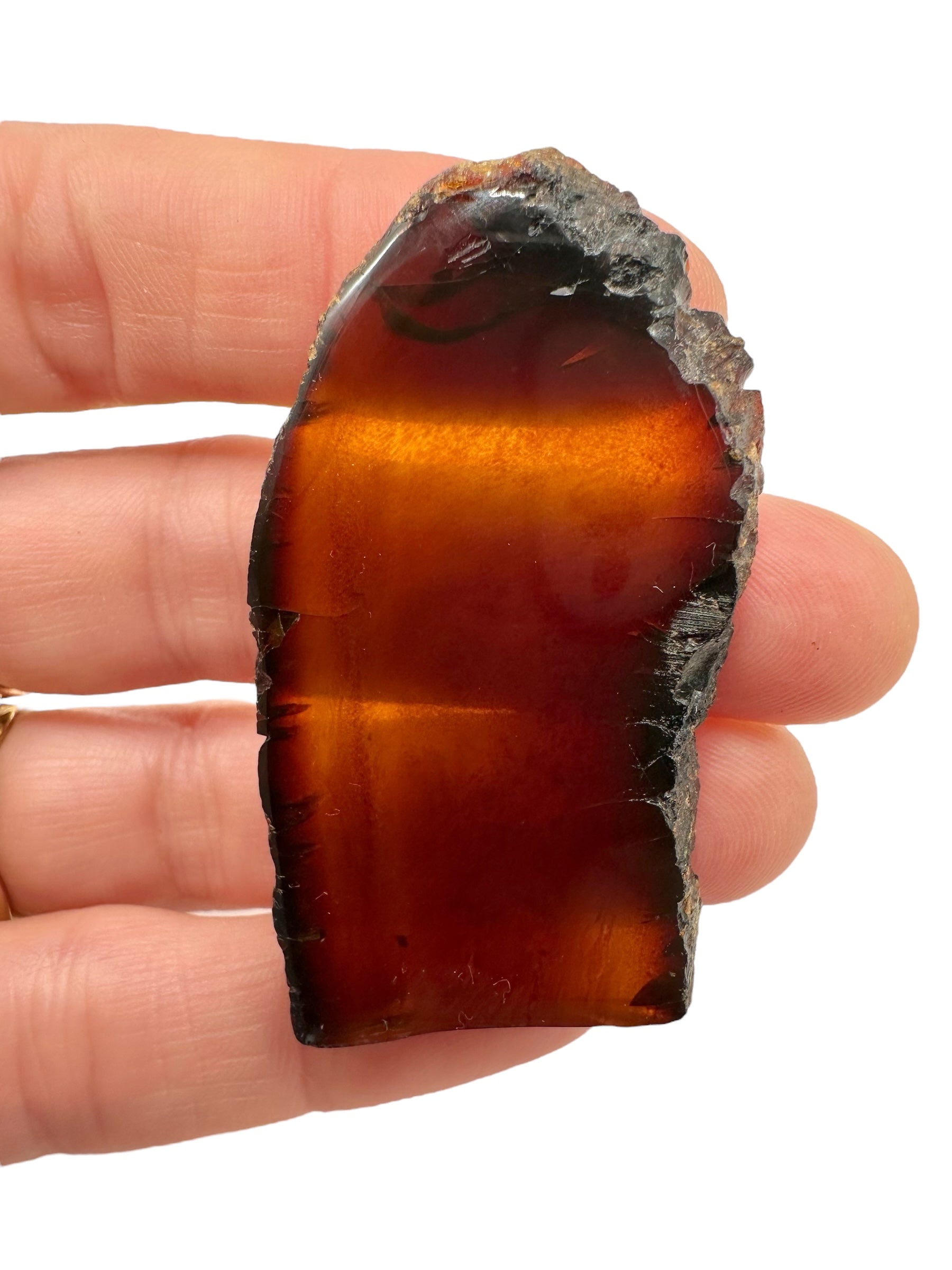 Amber slice – Sumatra, Indonesia