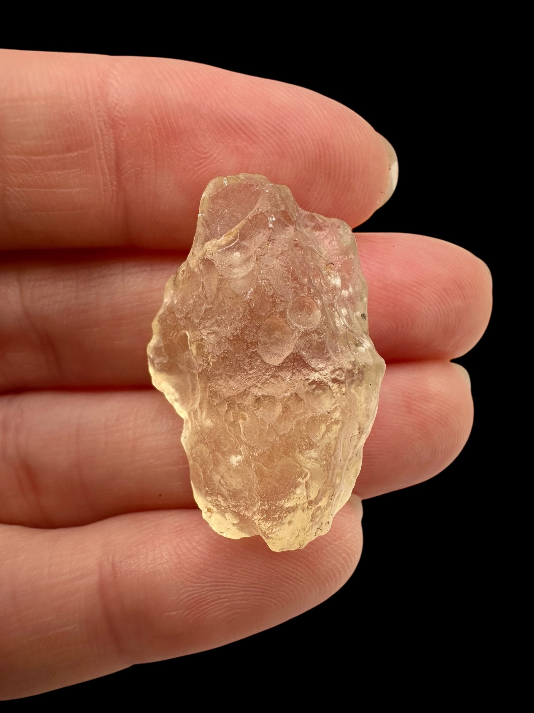 Libyan desert glass with grains of sand – 5,5g - LPS131