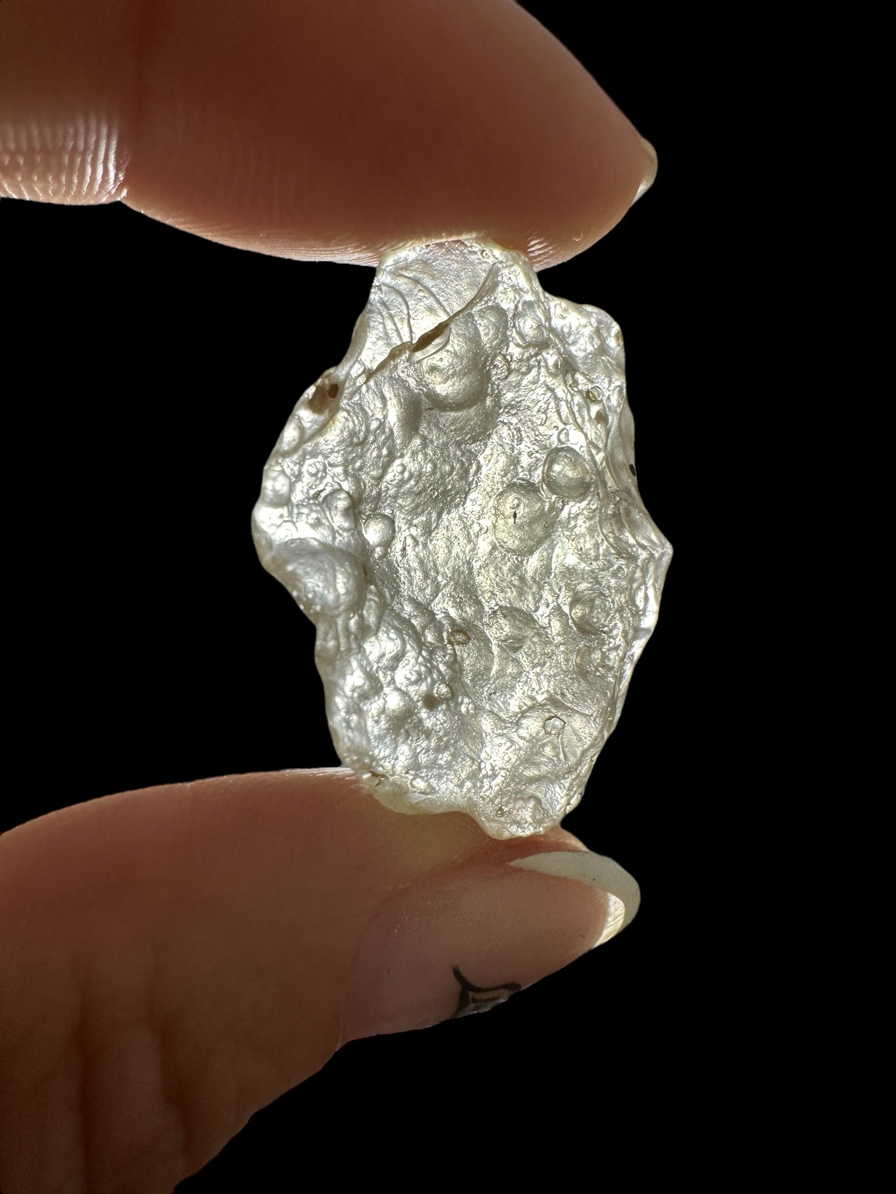 Libyan desert glass with grains of sand – 5,5g - LPS131