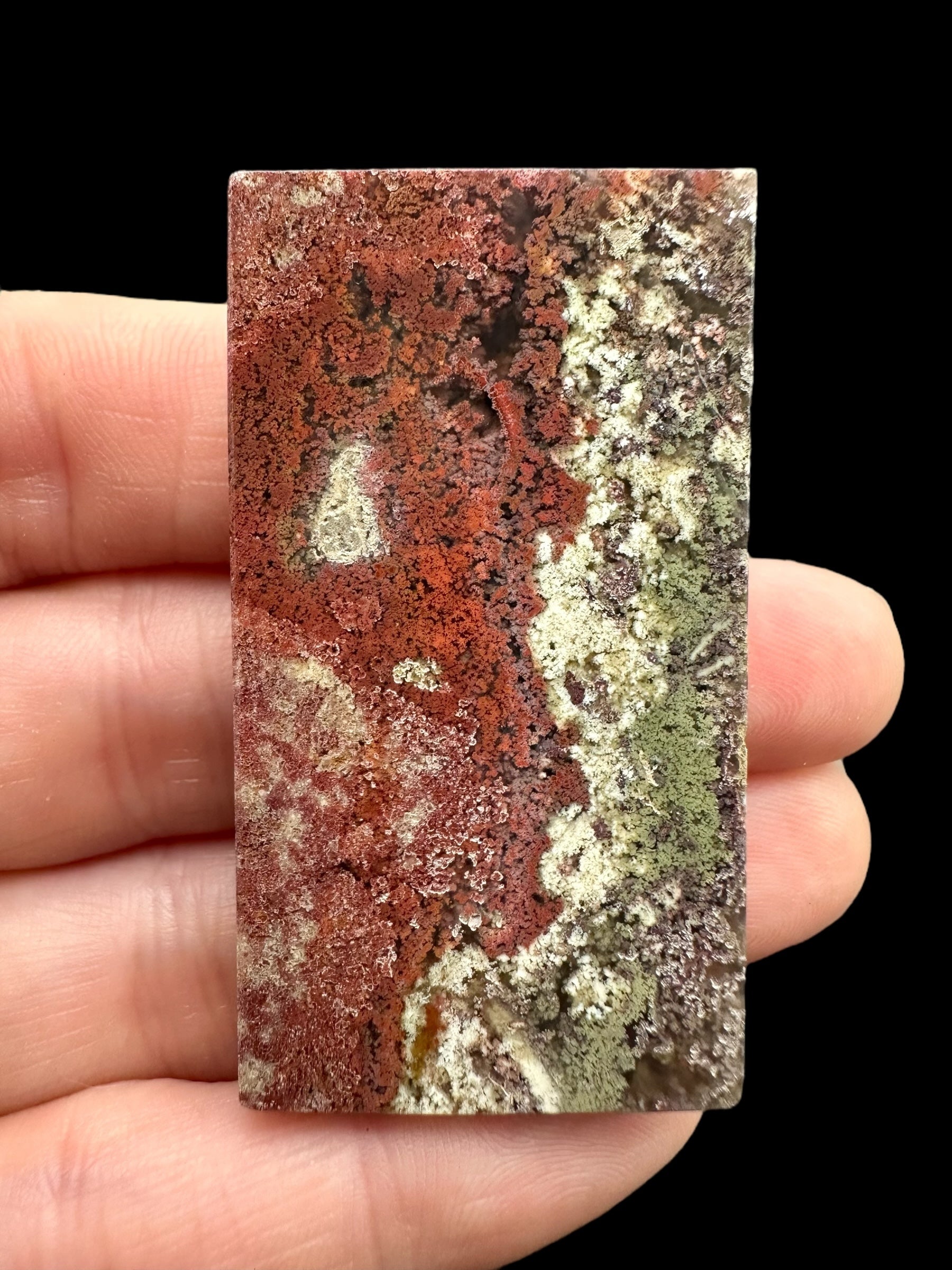 Moos agate plate – West Java, Indonesia - MECH119