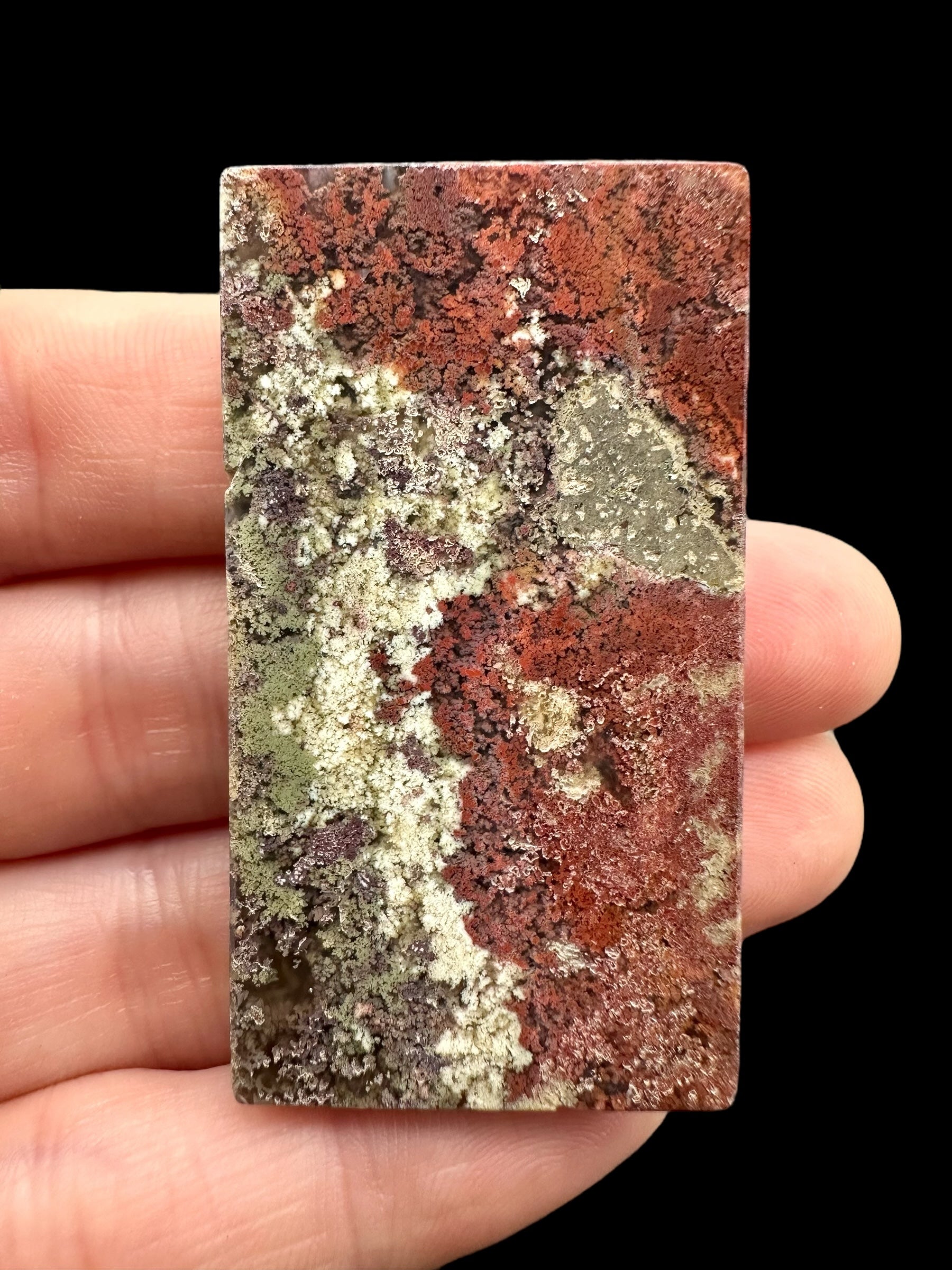 Moos agate plate – West Java, Indonesia