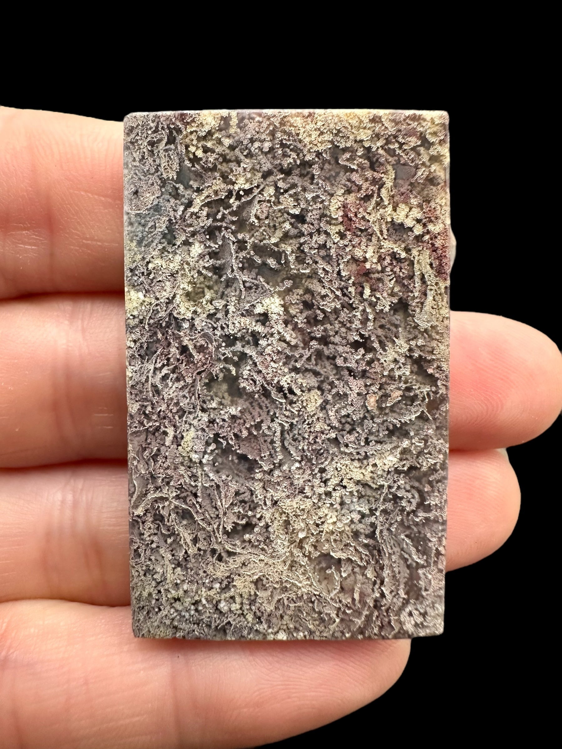 Moos agate plate – West Java, Indonesia - MECH120